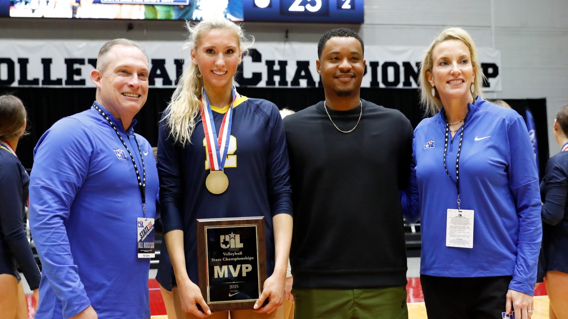 Slide 1 - Sophomore Sarah Floyd Selected as the Class 5A Division I Volleyball Championship MVP - Congratulations!