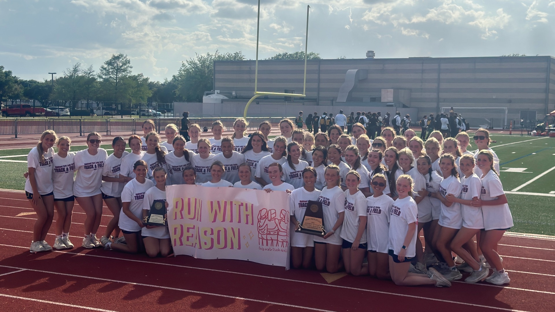 Slide 1 - Lady Scots Track & Field Team - District 12-5A Champions