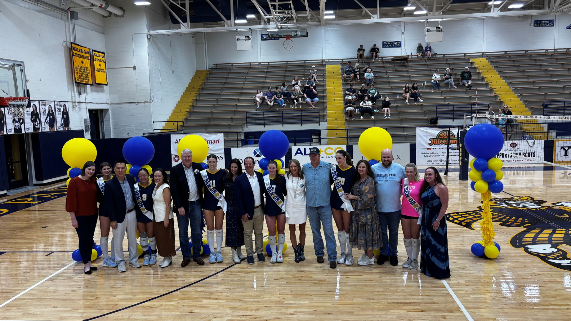 Slide 1 - Scots Volleyball Team Honors Seniors