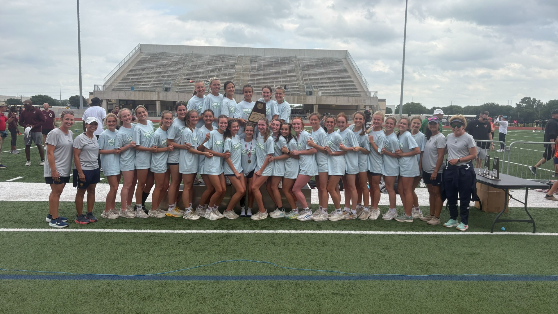 Slide 1 - Lady Scots Track & Field Team - Area 11-5A / 12-5A Co-Champions