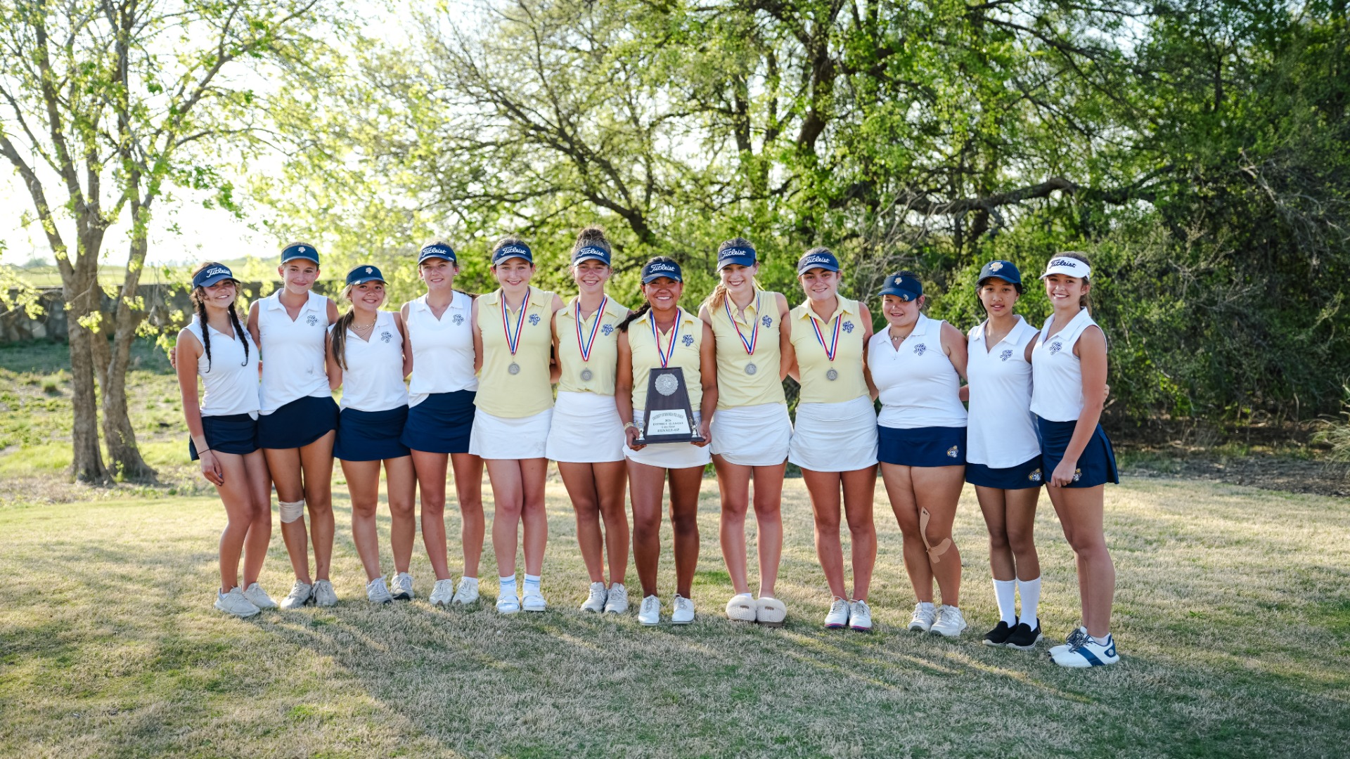 Slide 0 - Lady Scots Varsity Golf Team - District 12-5A Runner-Up - Congratulations!