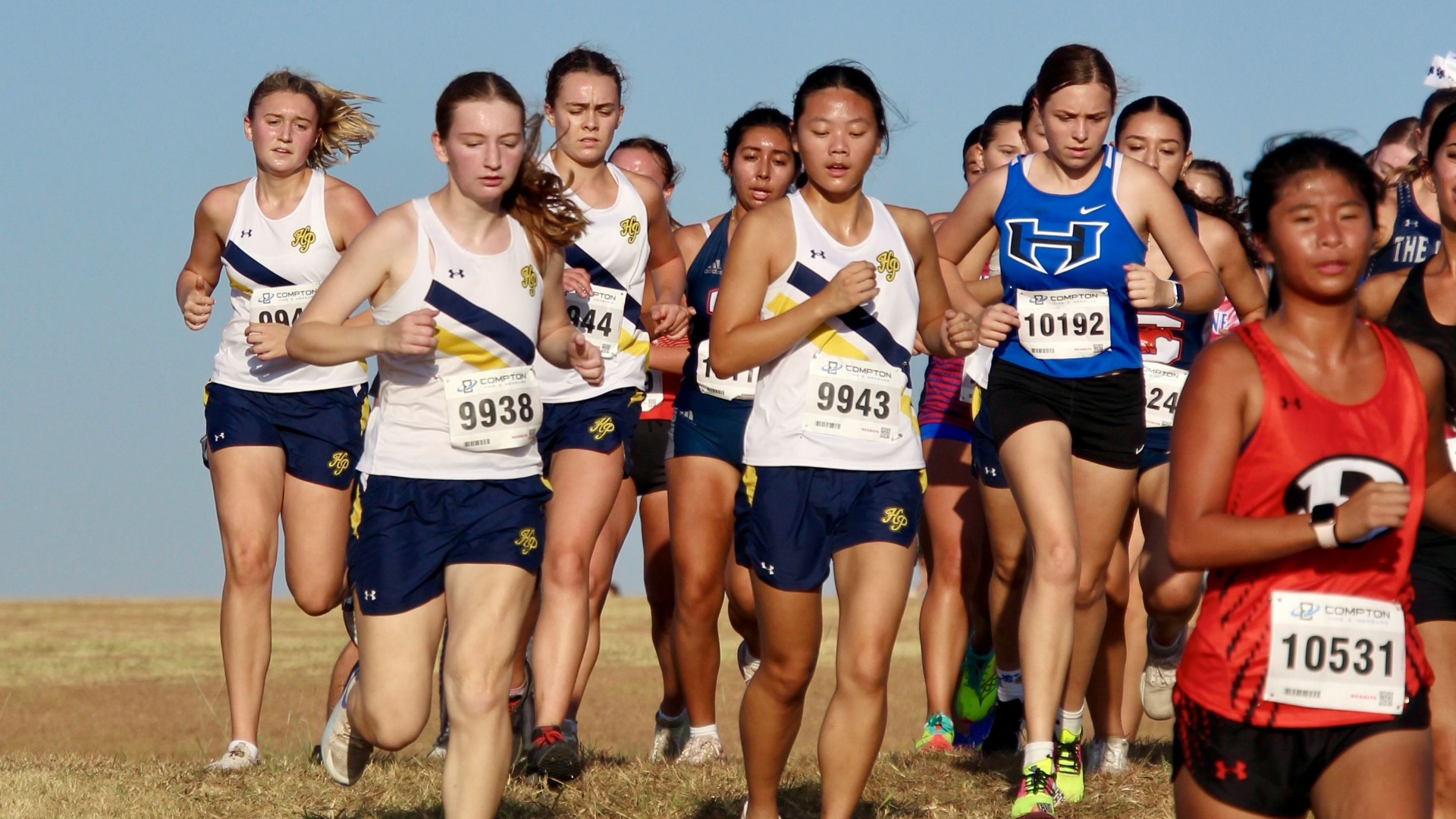 Slide 3 - Lady Scots Cross Country Team Competes Well at the McKinney Boyd Bronco Stampede