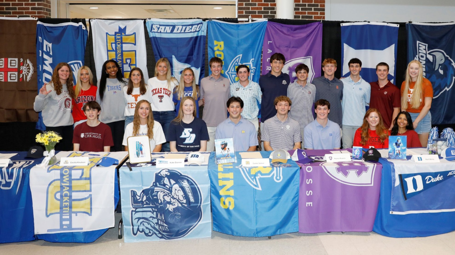 Slide 0 - NCAA Fall Signing Day - Congratulations!