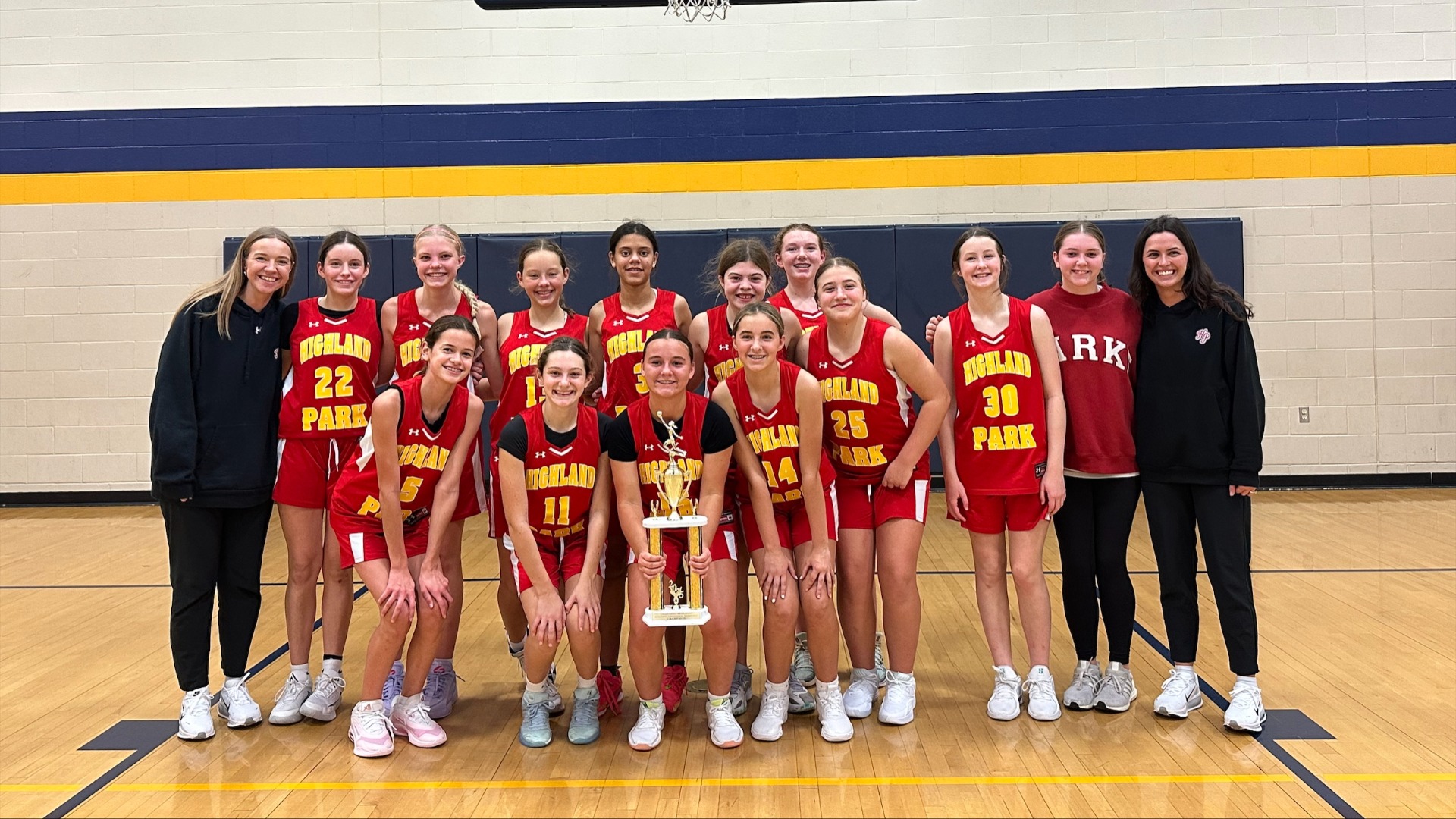 Slide 3 - Lady Raiders 7th Grade A Basketball Team Wins Collin Country Hoopfest Tournament