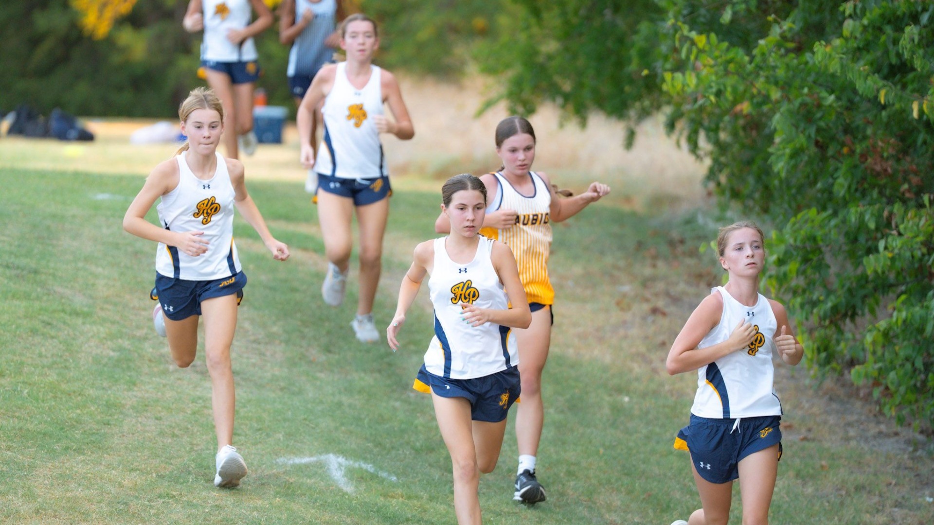 Slide 4 - 7th & 8th Girls Cross Country Teams Place 2nd at Allen Meet