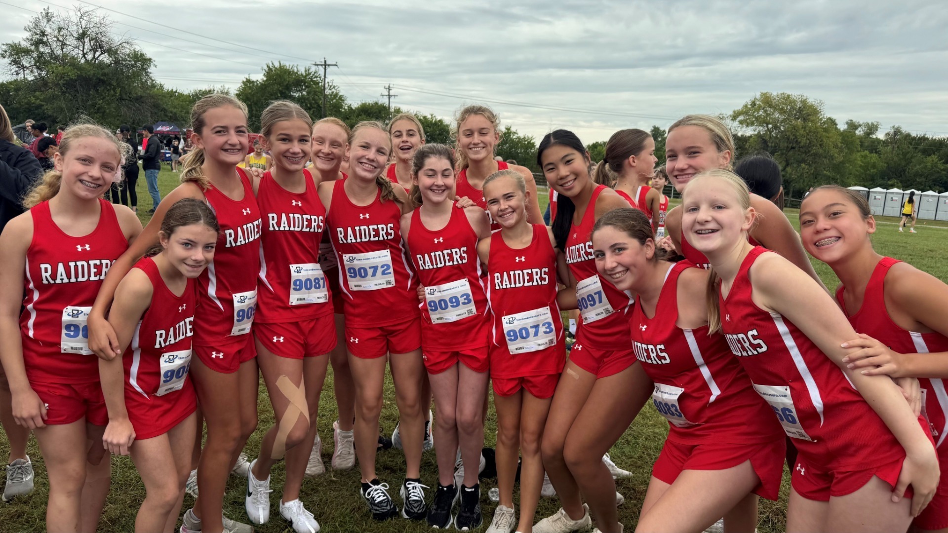 Slide 4 - Lady Raiders 8th Grade Cross Country Team Places 2nd at McKinney Boyd Bronco Stampede Meet