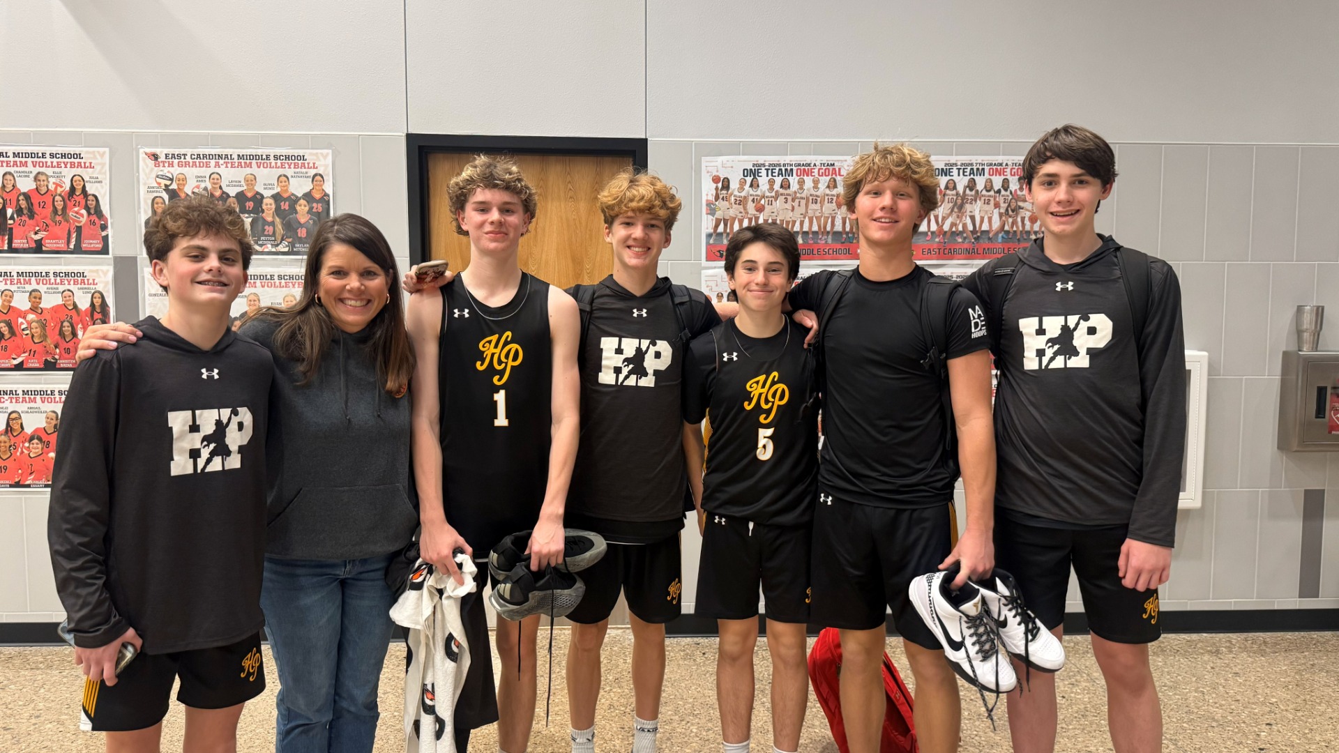 Slide 0 - Raiders 8th Basketball Teams Sweep Melissa