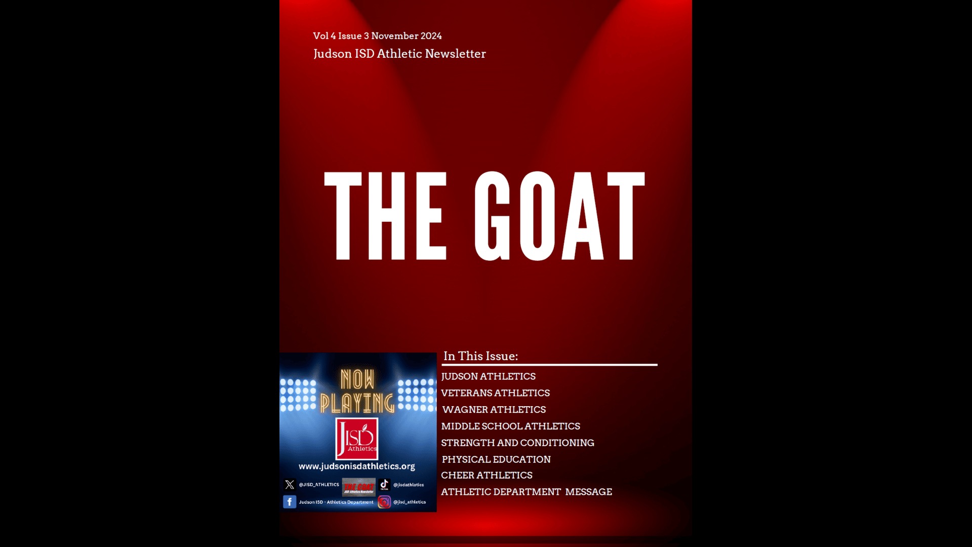 Slide 0 - November Issue of The GOAT