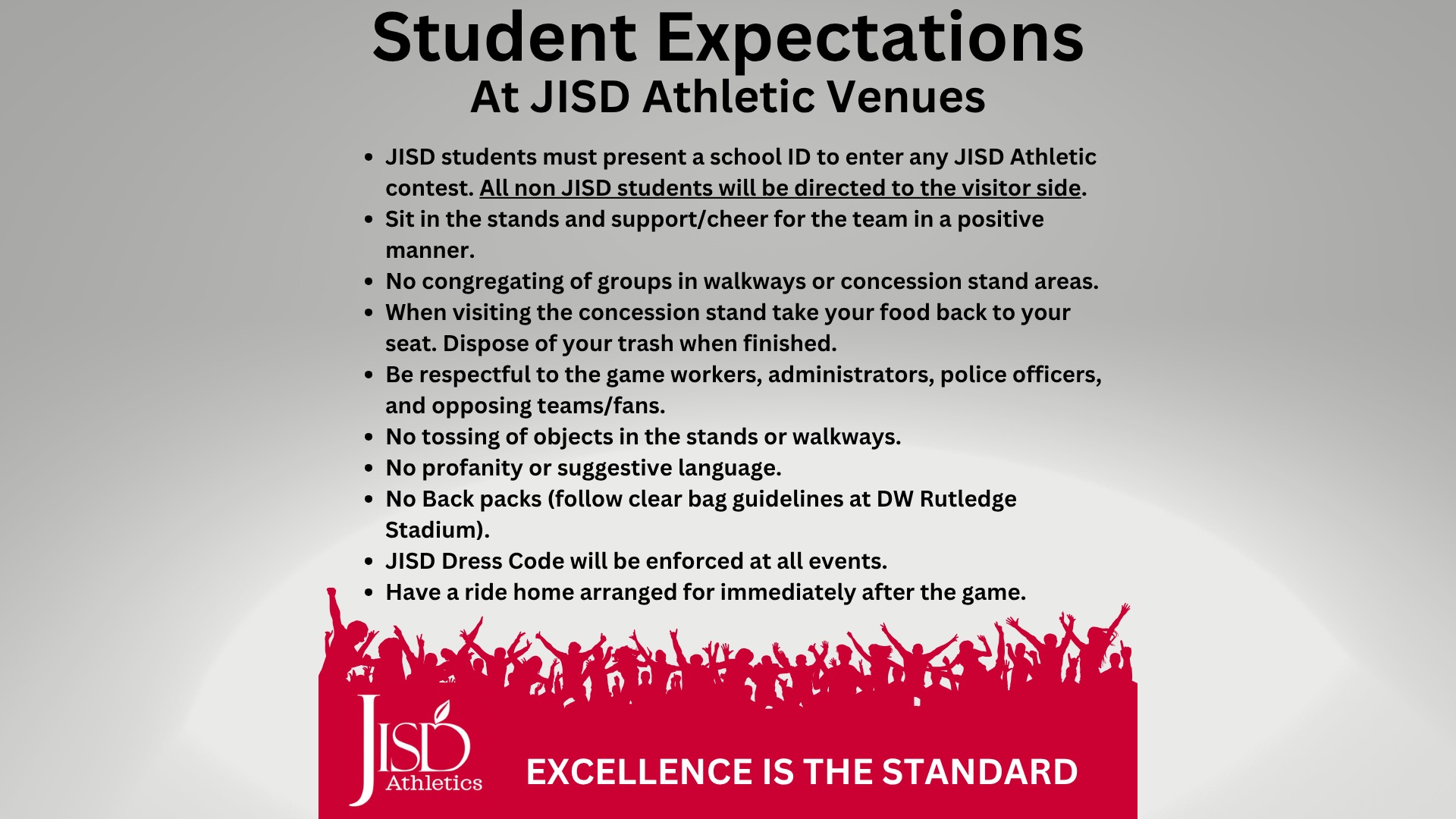 Slide 5 - Updated Student Expectations