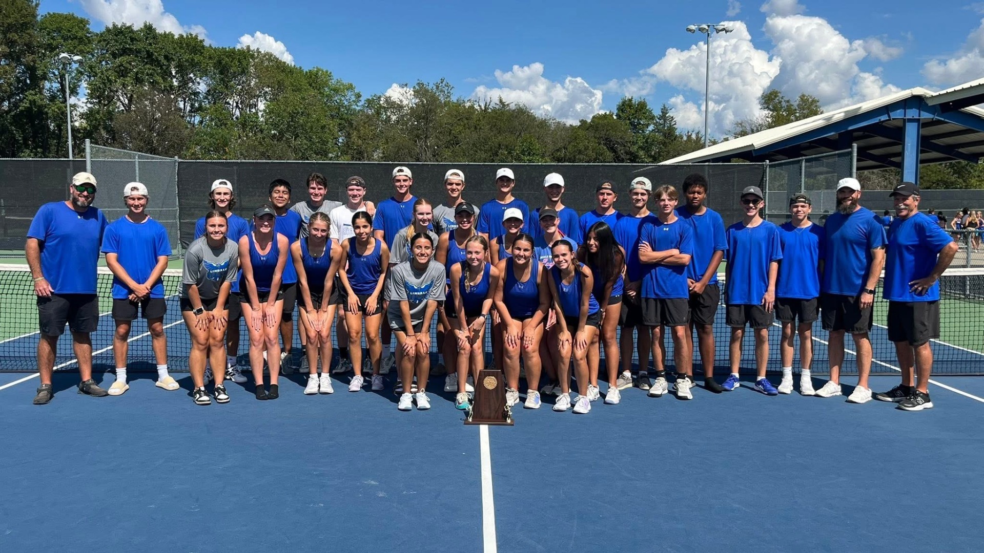 Slide 0 - Lindale Tennis Bi-District Champs