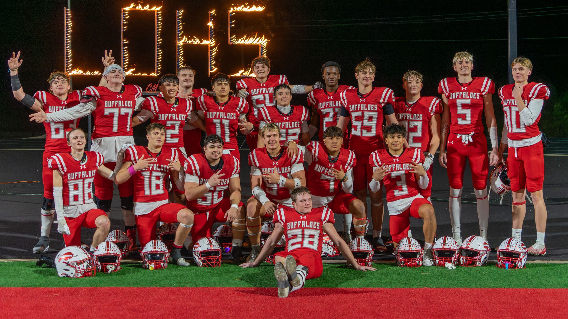 Slide 0 - Senior Night Win!!