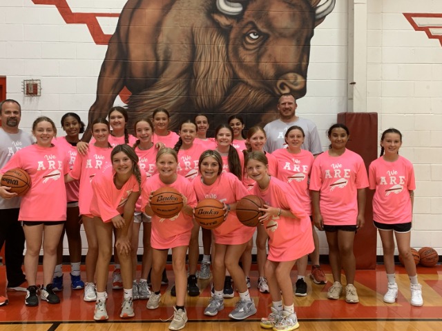 Girls Buffalo basketball Camp