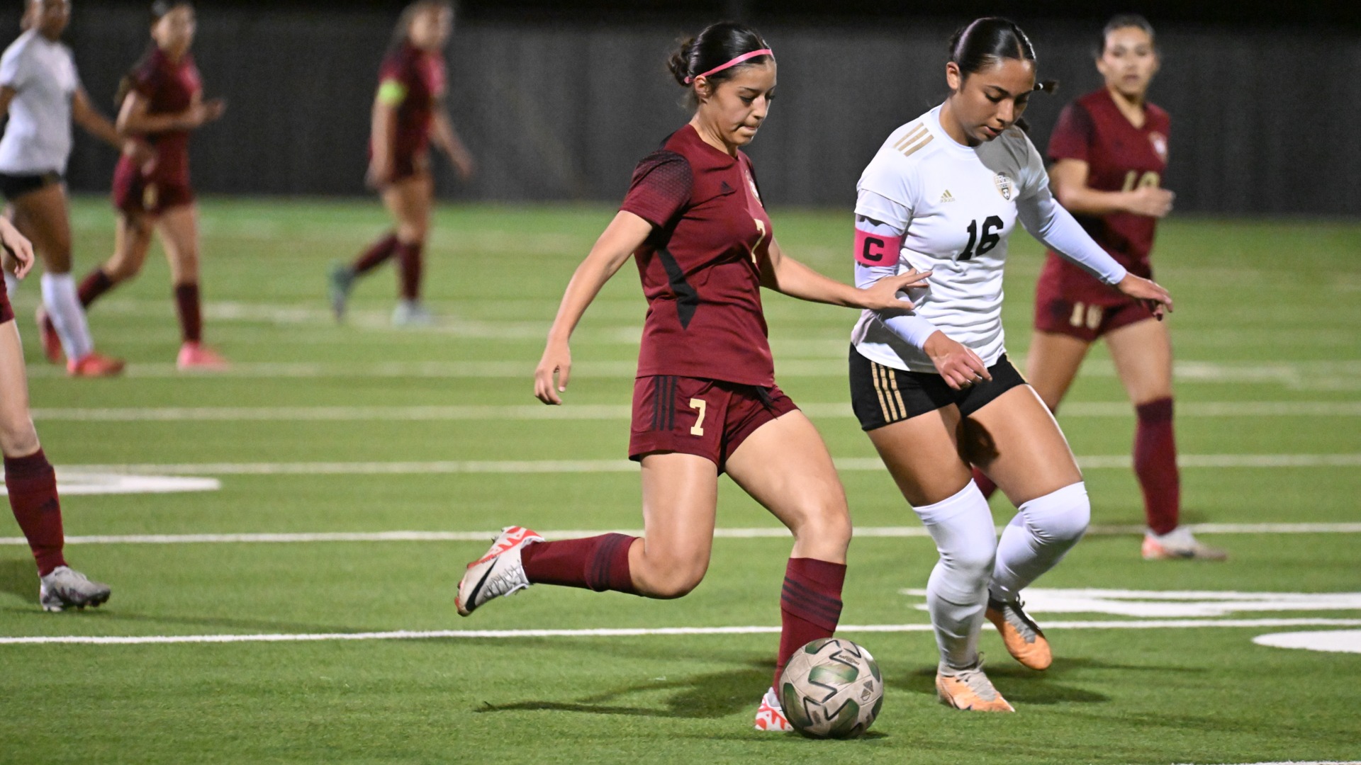 Slide 6 - LADY ROUGH RIDERS TAKE HARD LOSS AGAINST FOSSIL RIDGE