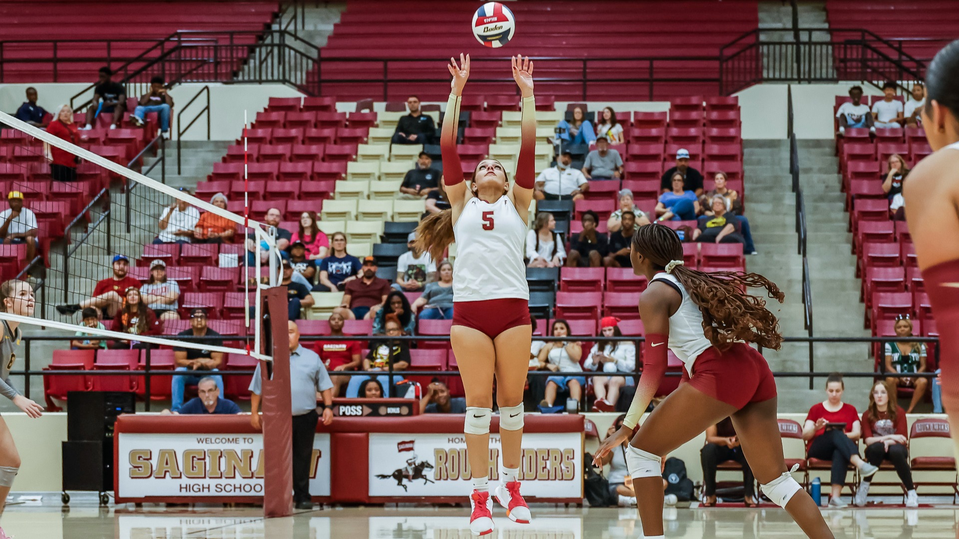 Slide 4 - LADY ROUGH RIDERS TRAIL BEHIND FOSSIL RIDGE IN NARROW LOSS