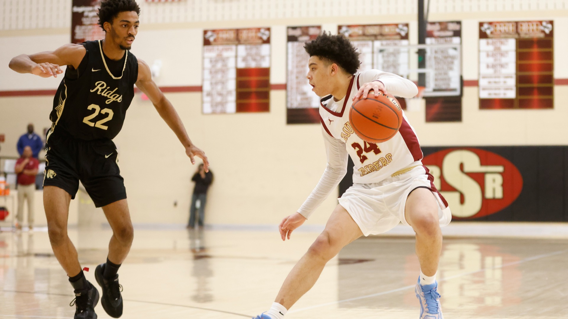 Slide 0 - SAGINAW SCORES BIG WIN AGAINST FOSSIL RIDGE