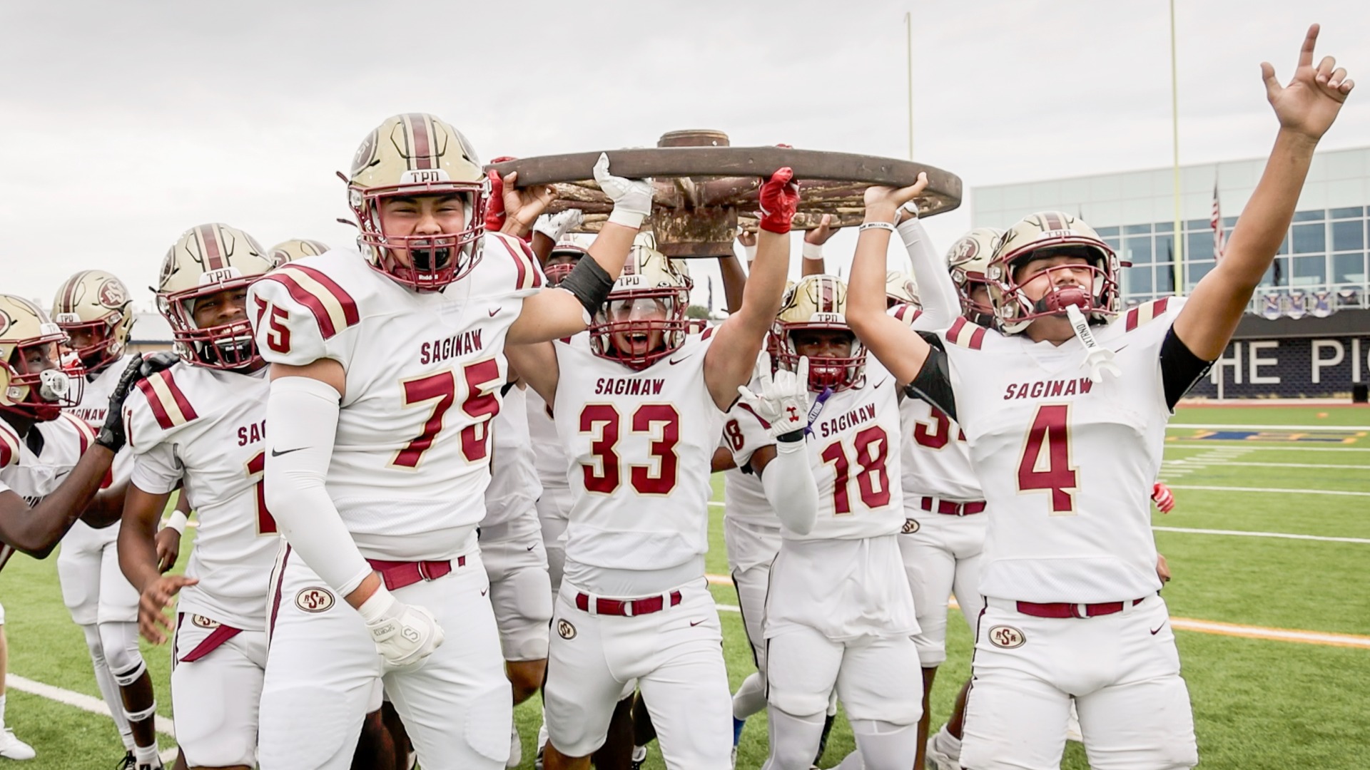 Slide 0 - ROUGH RIDERS CLAIM WAGON WHEEL FOR SECOND YEAR IN A ROW
