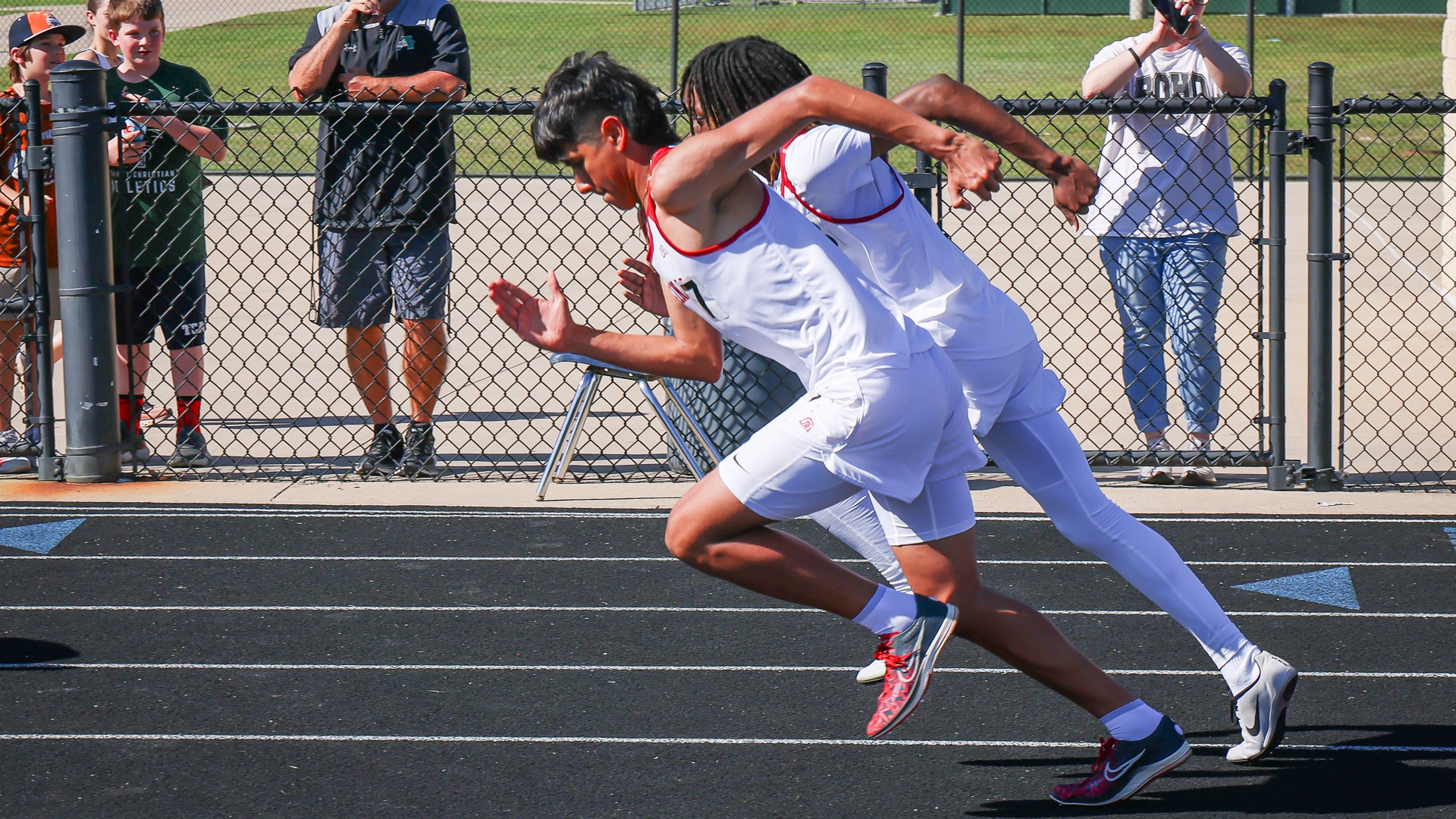Saginaw HSSlide 5 - ROUGH RIDERS PLACE THIRD AND SEVENTH AT DISTRICT; 12 ATHLETES ADVANCE TO AREA