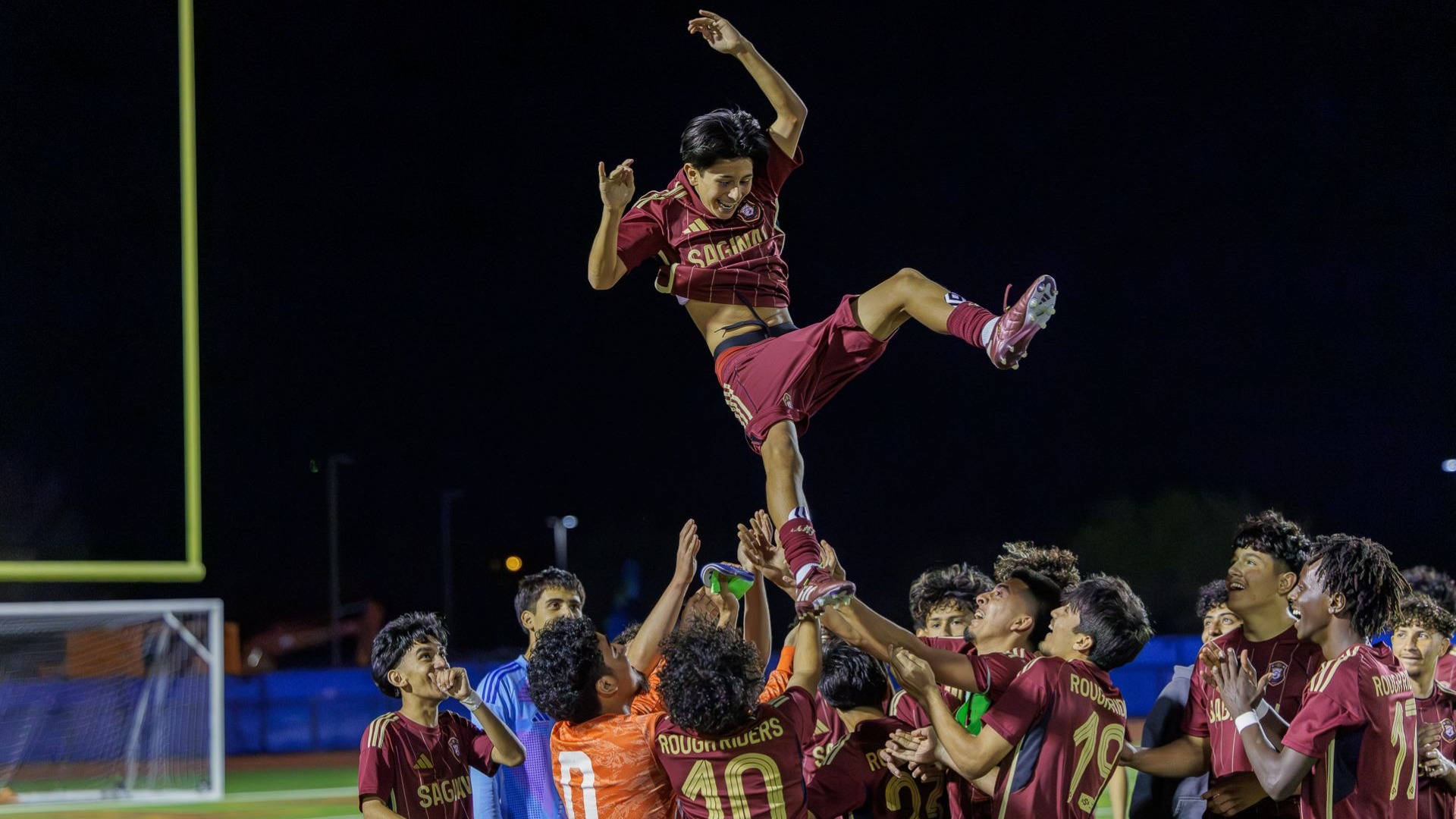 Slide 1 - SAGINAW SWEEPS IN PLAYOFF QUALIFIER