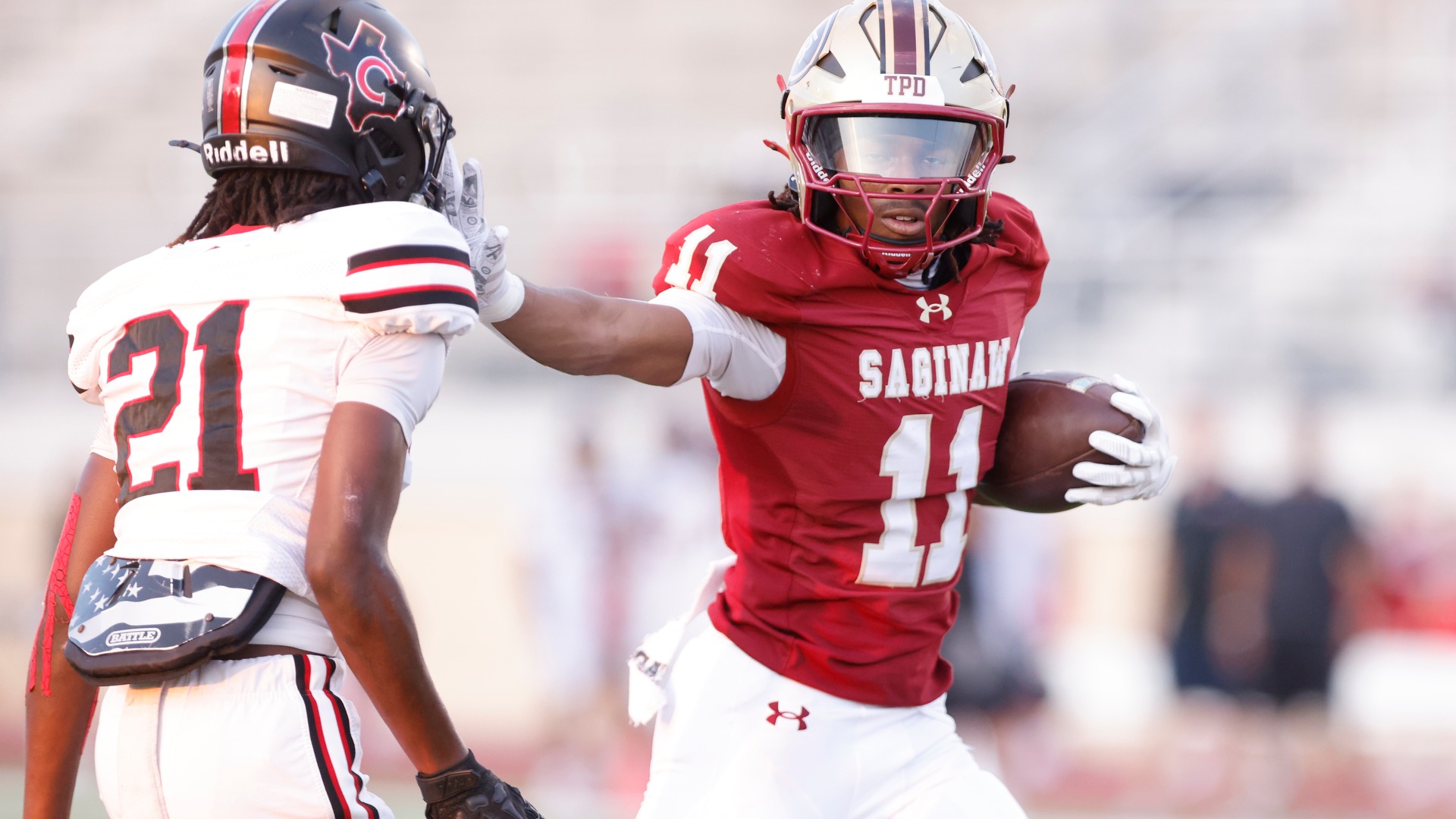 Slide 0 - SAGINAW DEFEATS CARROLLTON BY DOUBLE