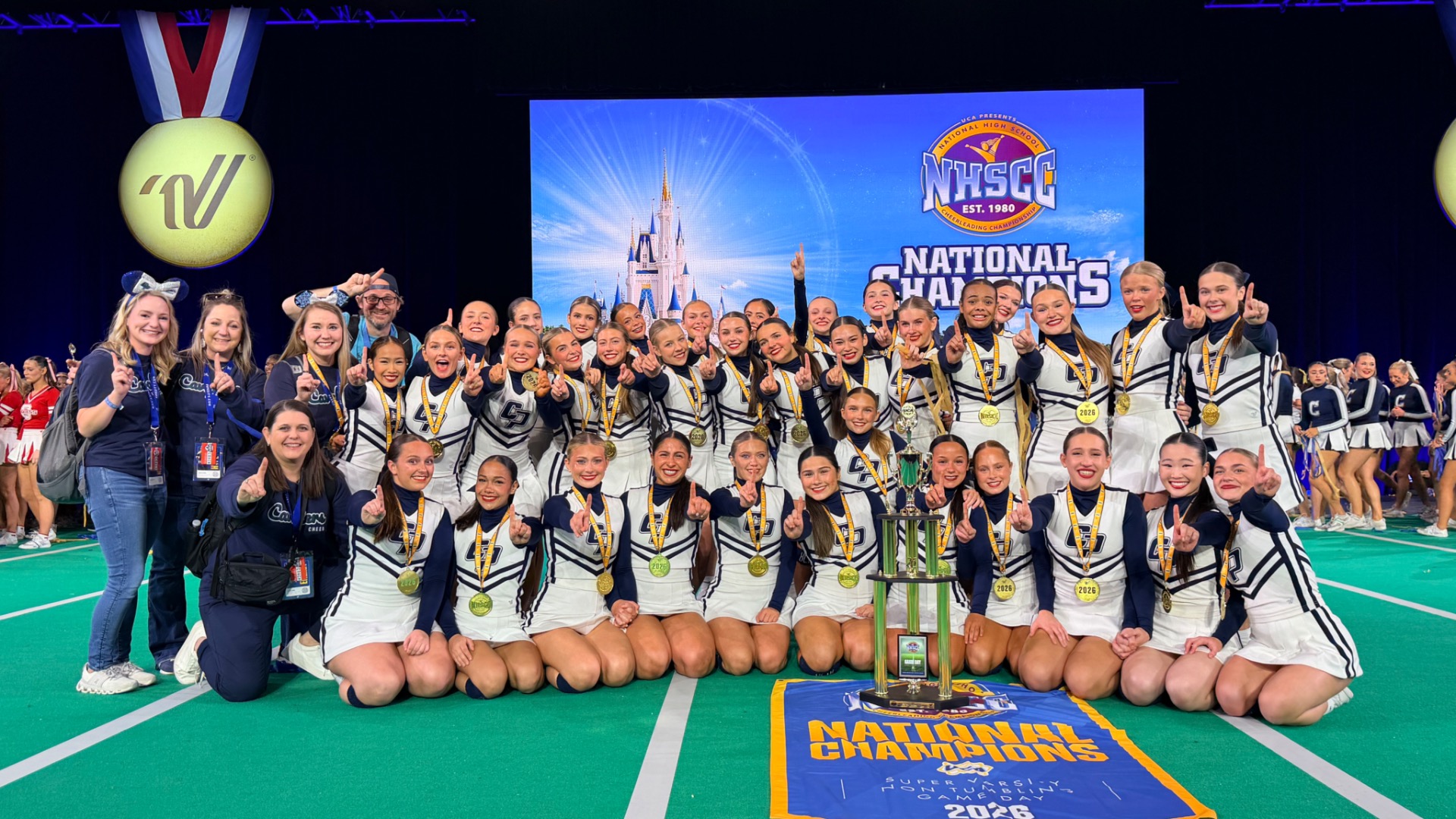Slide 0 - CP CHEER WINS NATIONAL CHAMPIONSHIP!