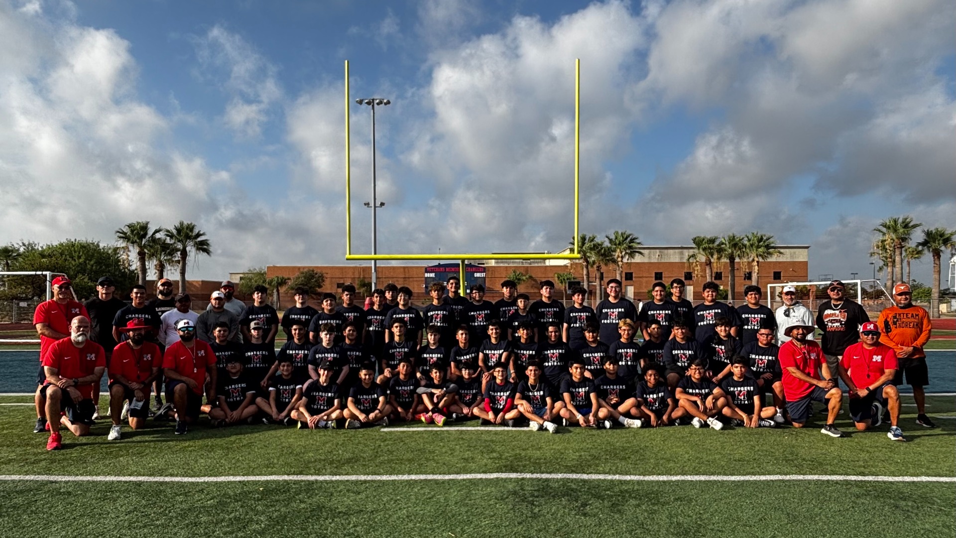 Slide 0 - Our Longhorns to Chargers Football Camp was a great opportunity for young athletes to learn, compete, and have fun while getting a glimpse of what it means to be a Charger.