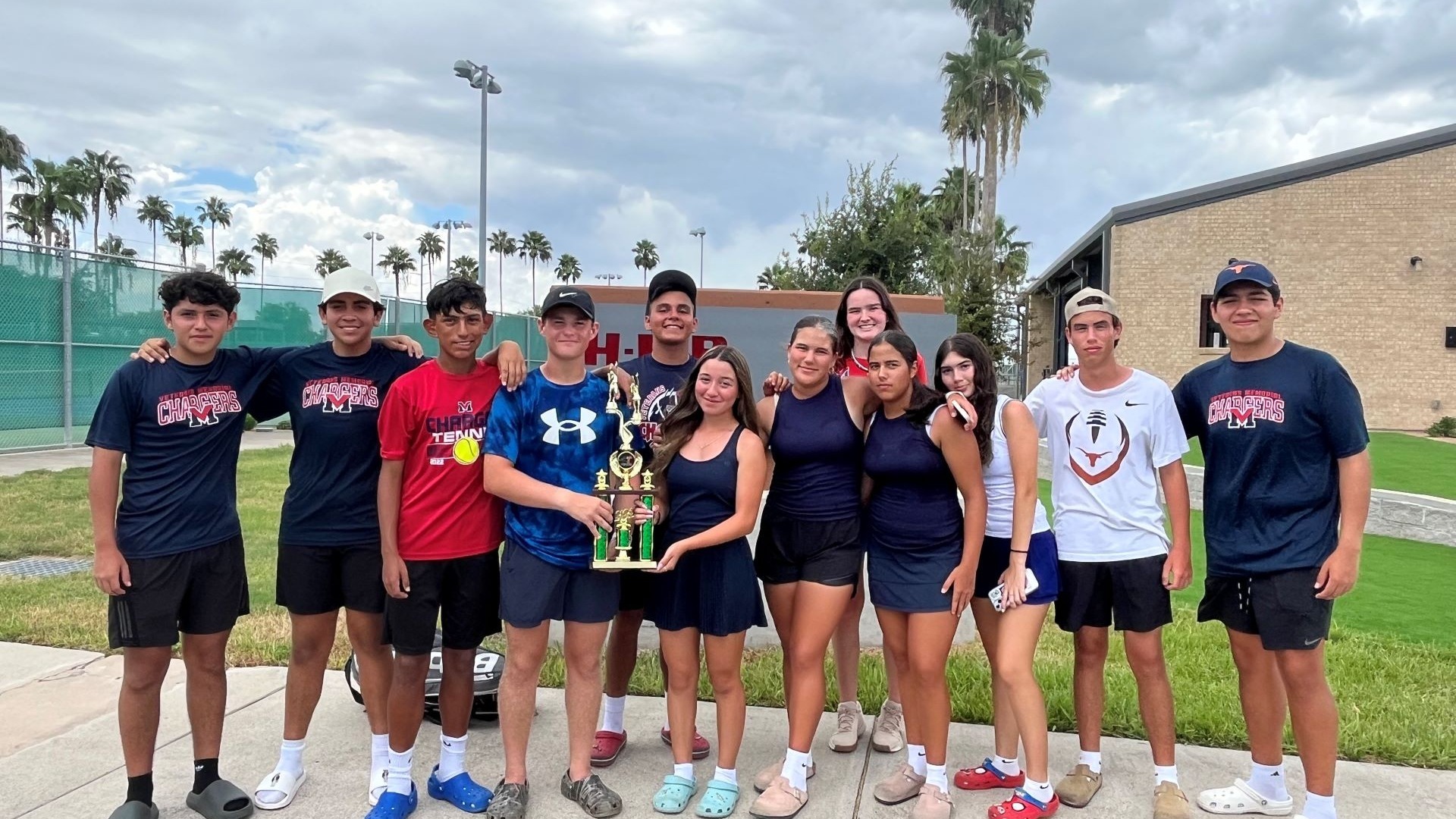 Slide 0 - Varsity Tennis earns 2nd place finish at Harlingen Elite 8 Tournament