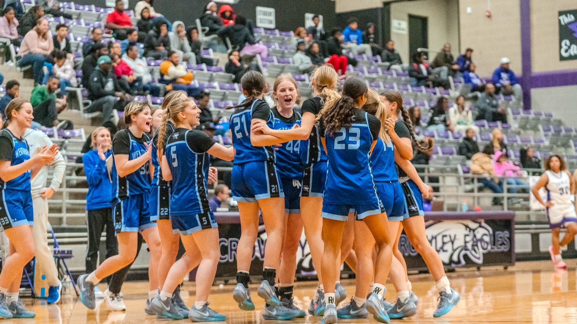 Slide 9 - Polk and Henderson Lead Lady Roos Over Crowley