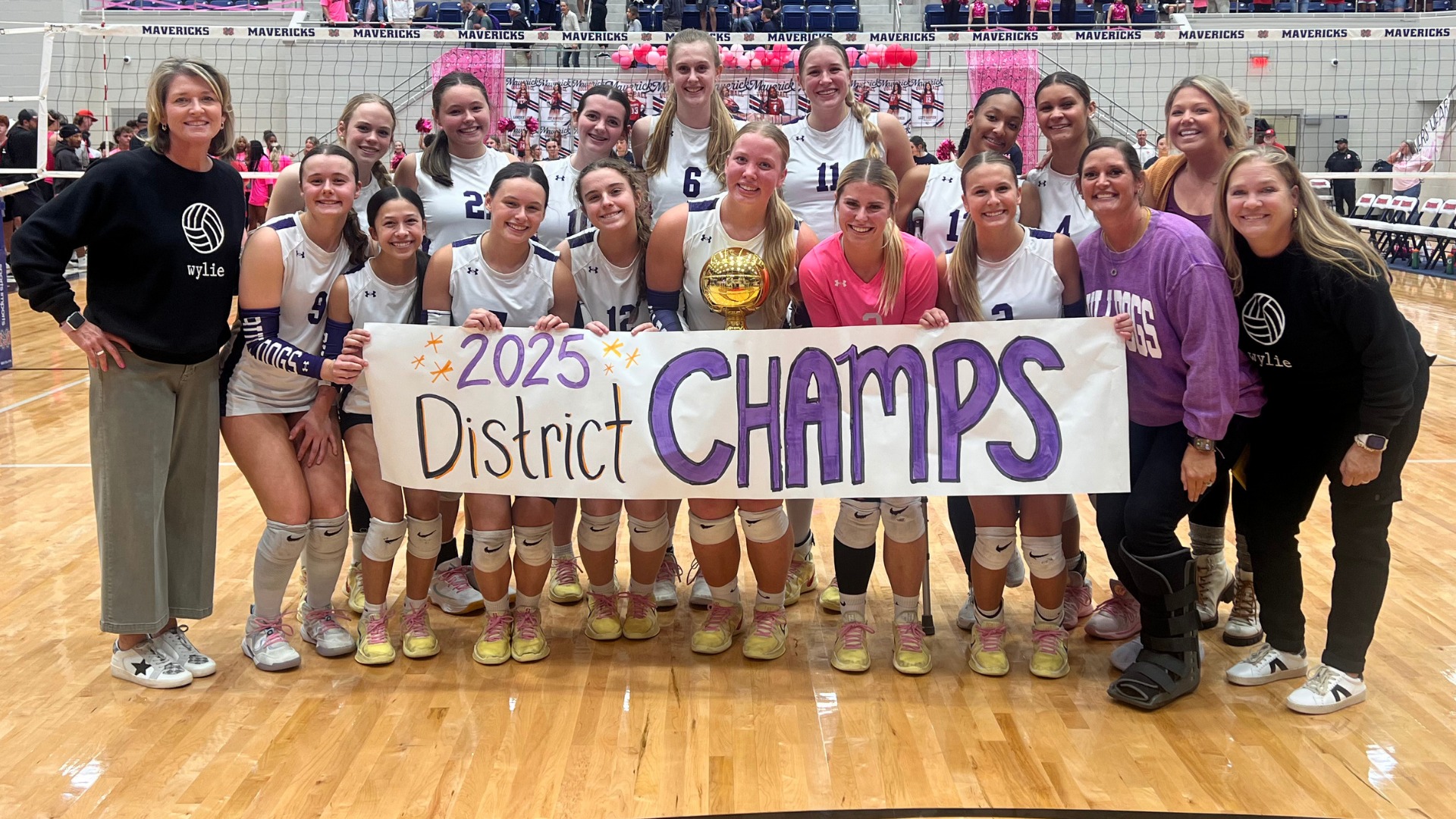 Wylie Volleyball - 2025 District Champions