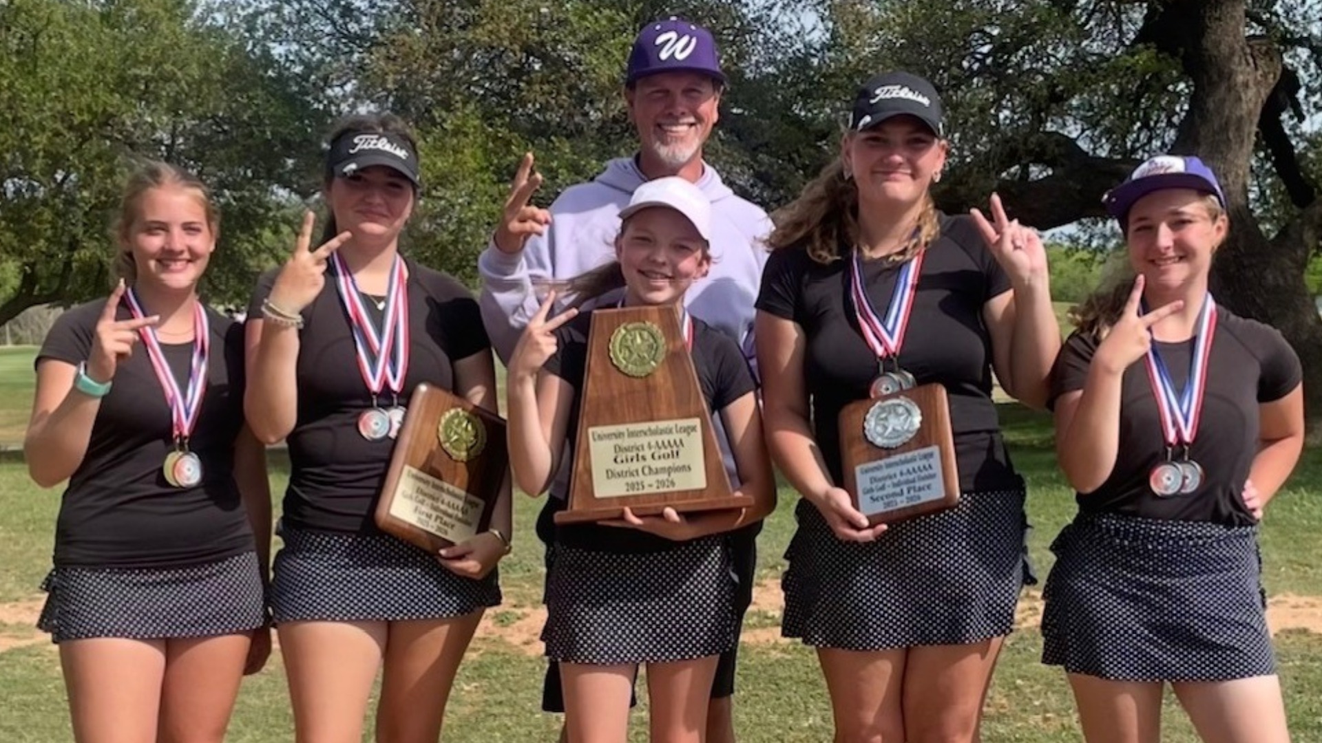 Wylie Girls Golf: 2026 District Champions