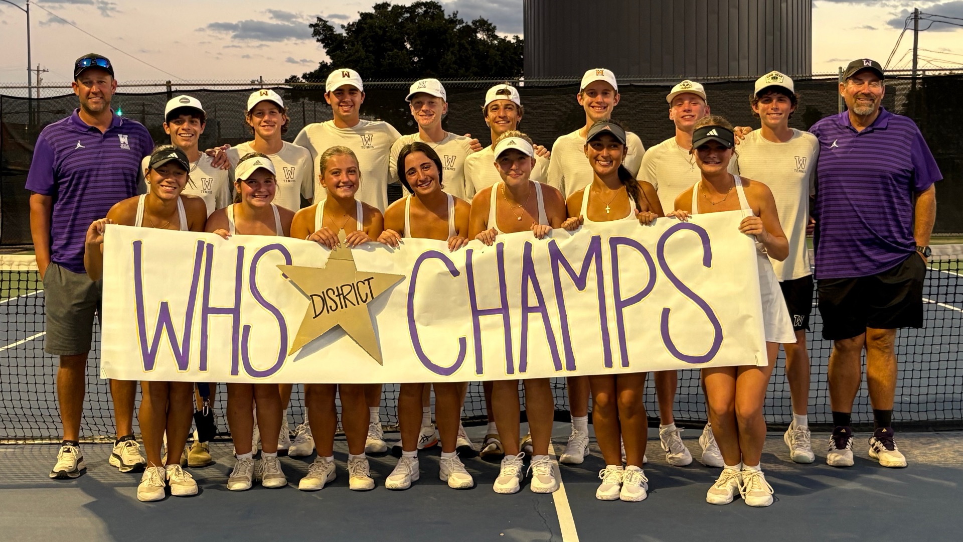 Wylie Team Tennis - 2025 District Champs