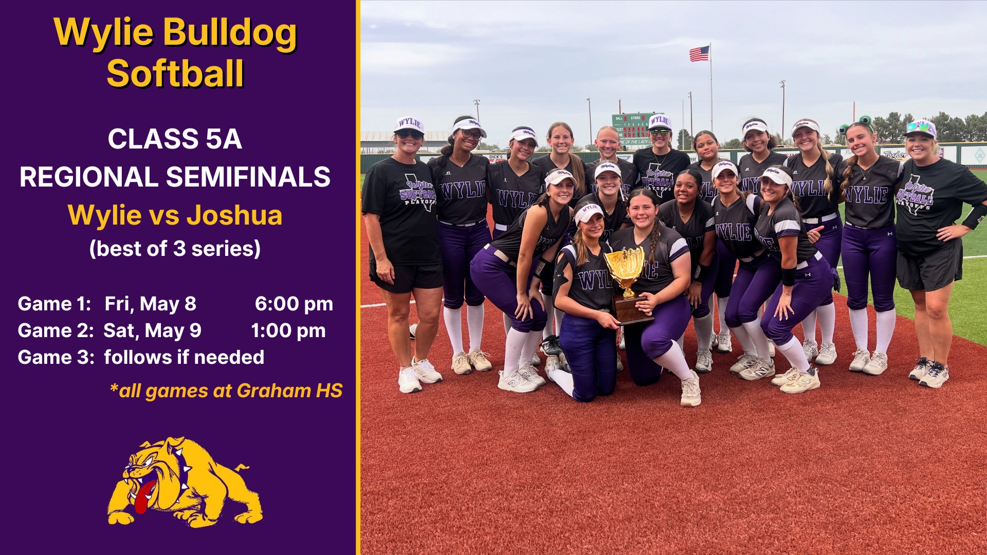 Wylie Softball Regional Semifinals Playoff Information