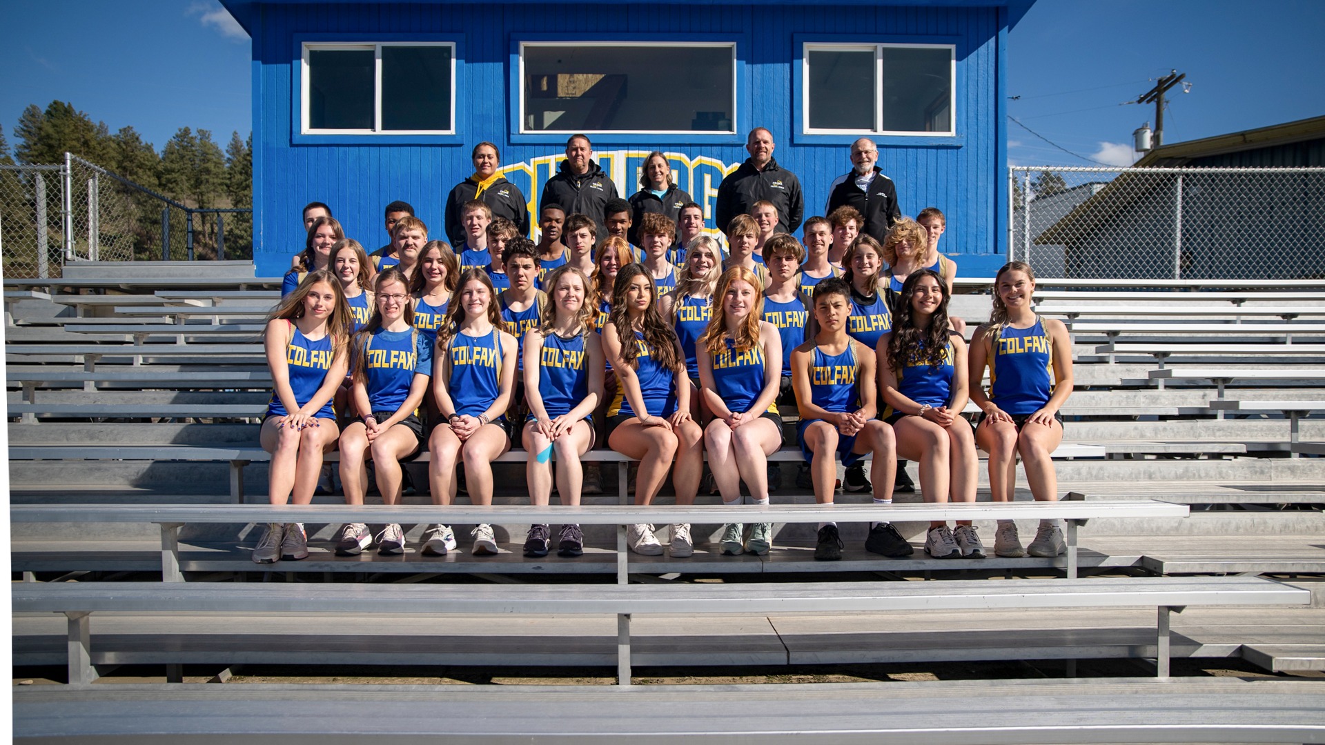 Slide 0 - 2026 Colfax High School Track and Field Team