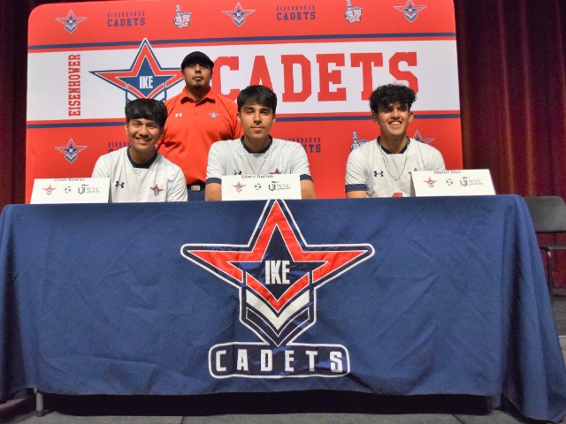 Ulises Alvarez, Edwin Guillen, Martin Diaz all signed their Letter of Intent to play at Wenatchee Valley College!!!