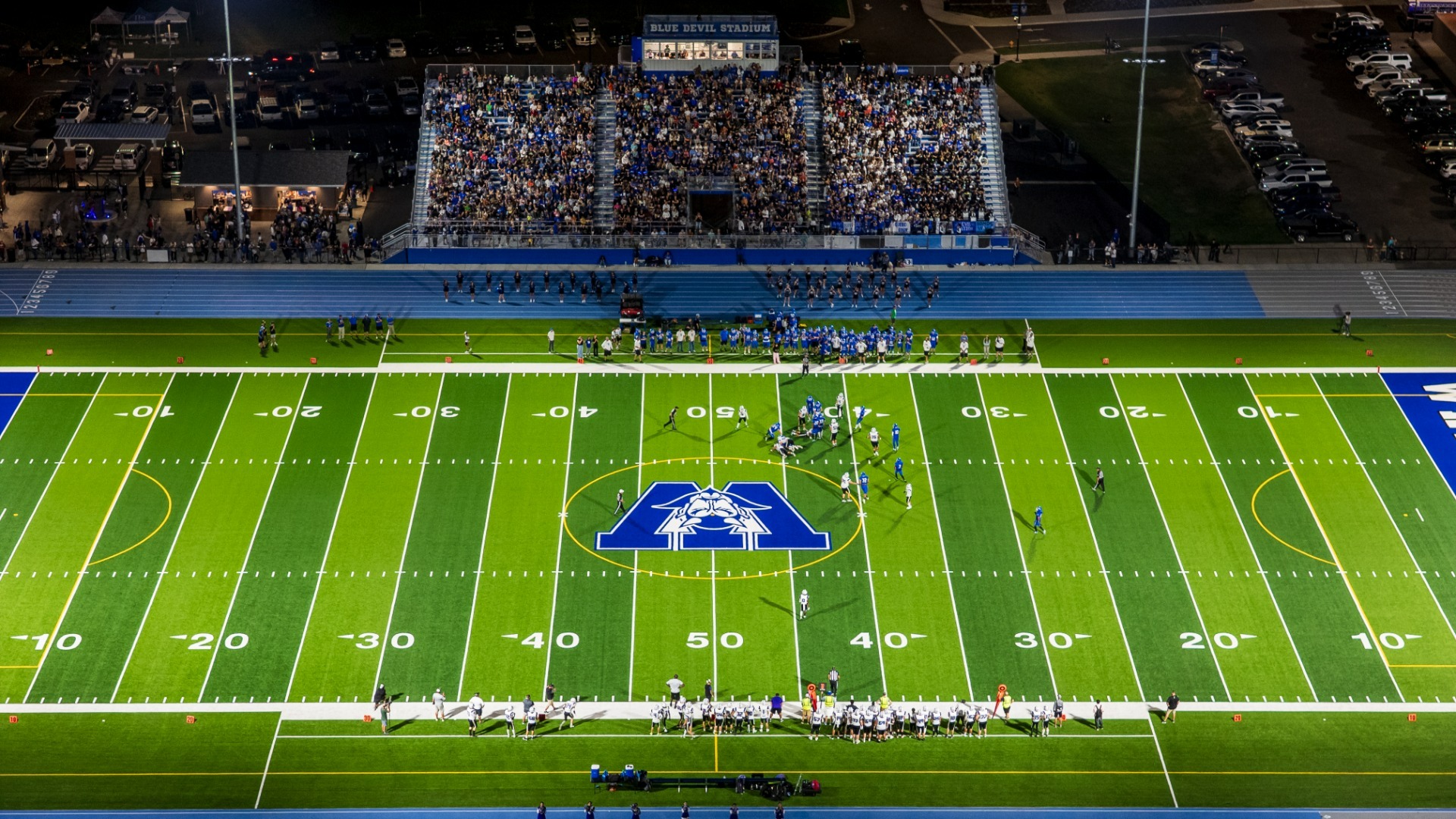 Slide 1 - Blue Devil Stadium Opens Fall 2026