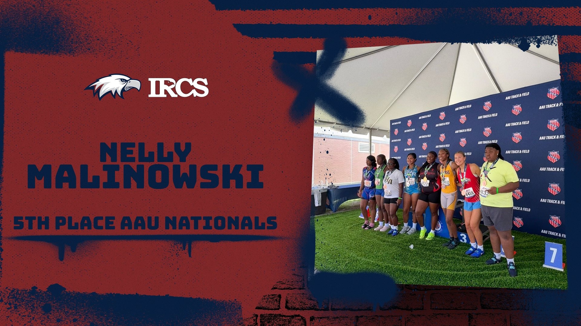 Slide 6 - NELLY MALINOWSKI TAKES 5TH PLACE AT AAU NATIONALS 