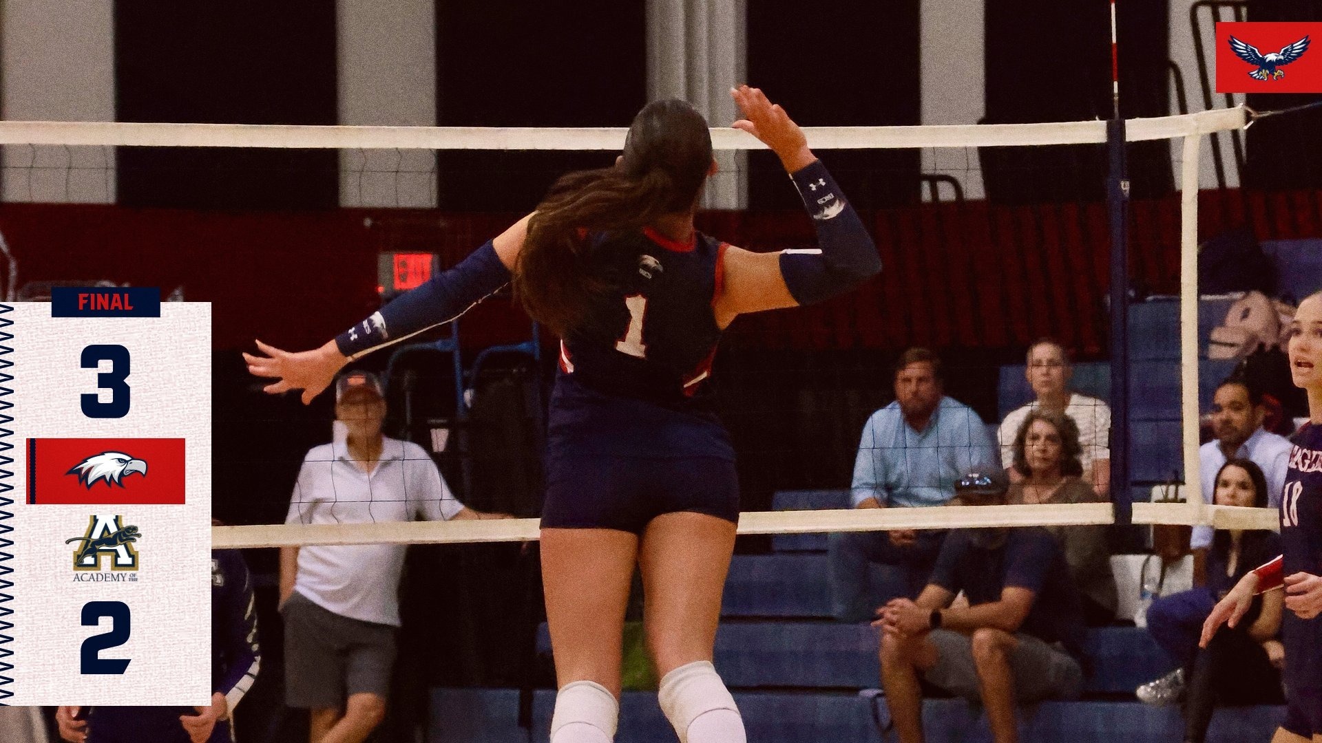 Slide 1 - EAGLES VOLLEYBALL WIN THEIR SEASON OPENER 