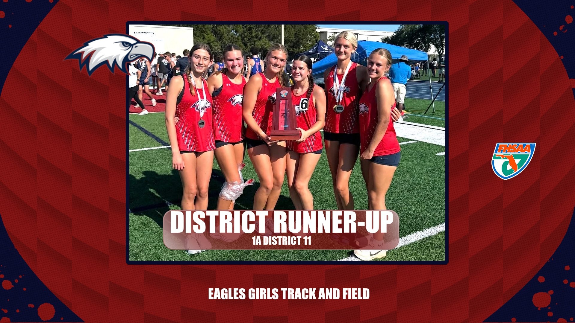 Slide 3 - EAGLES GIRLS TRACK AND FIELD  ADVANCE TO REGIONALS 