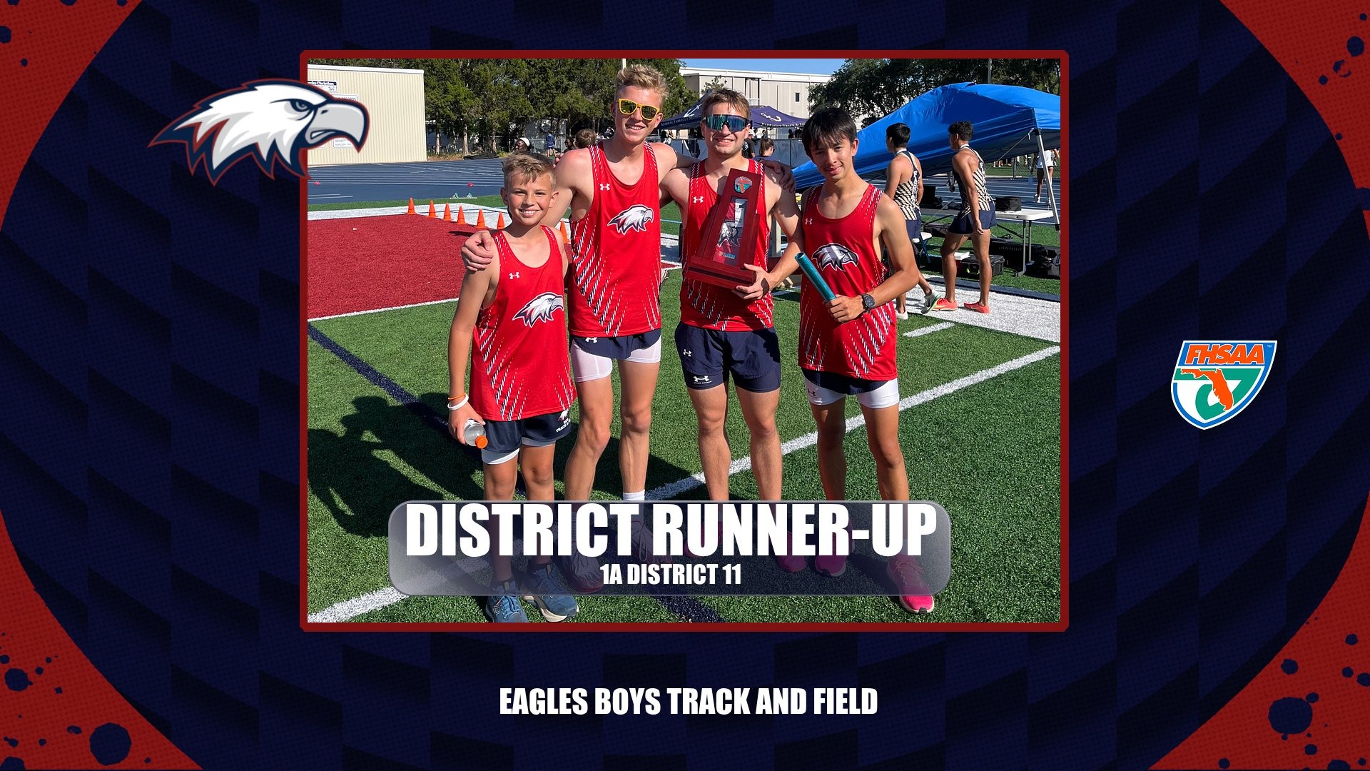 Slide 4 - EAGLES BOYS TRACK AND FIELD ADVANCE TO REGIONALS