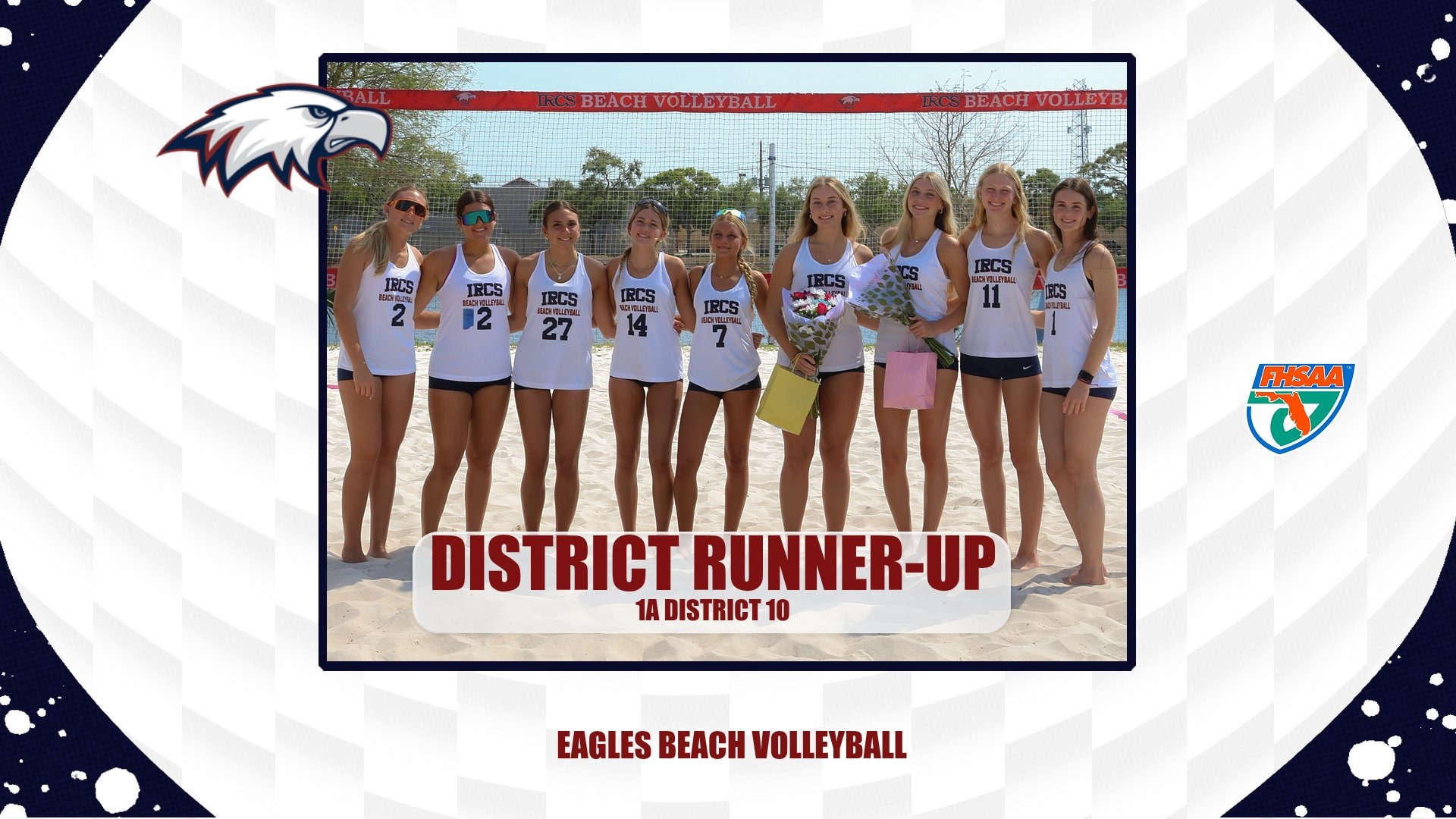 Slide 5 - BEACH VOLLEYBALL ARE DISTRICT RUNNER-UPS AND ADVANCE TO REGIONALS 