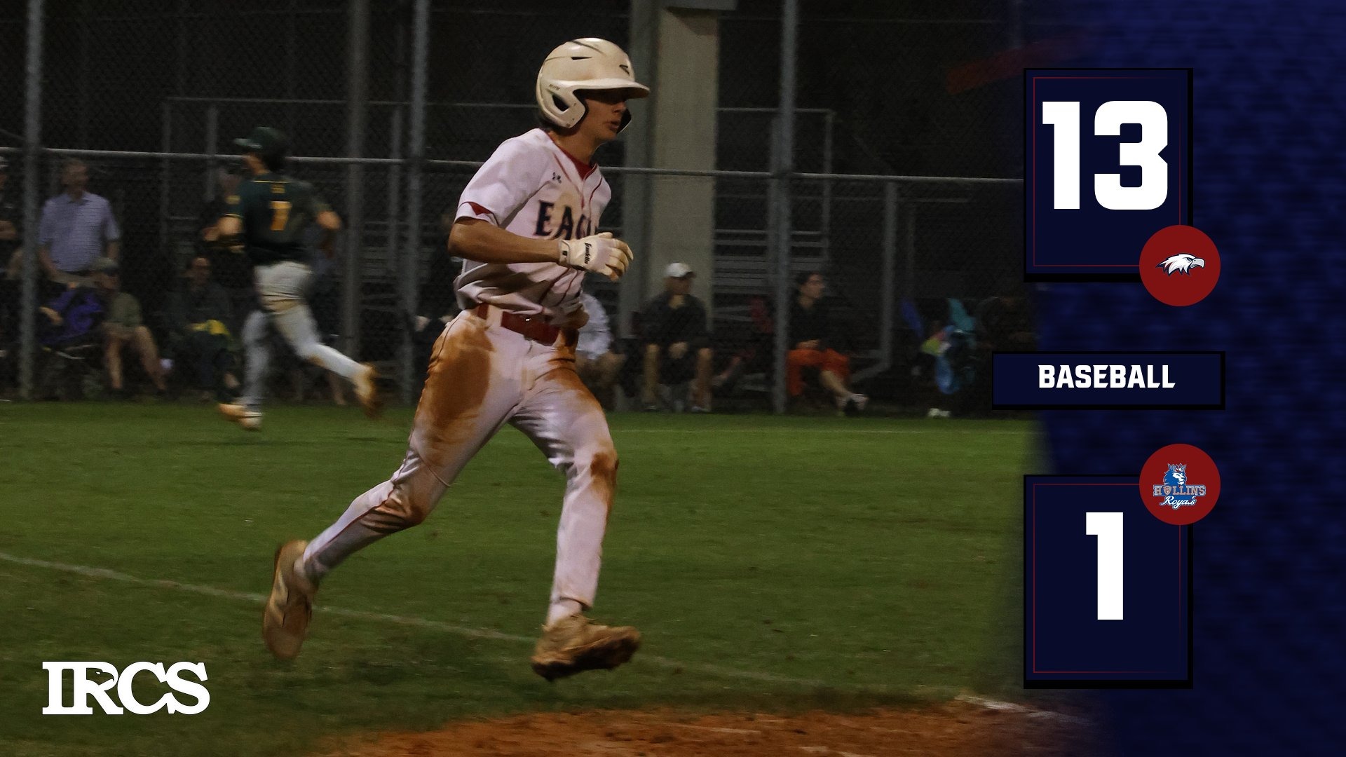 Slide 4 - EAGLES BASEBALL DEFEAT HOLLINS HS 13-1