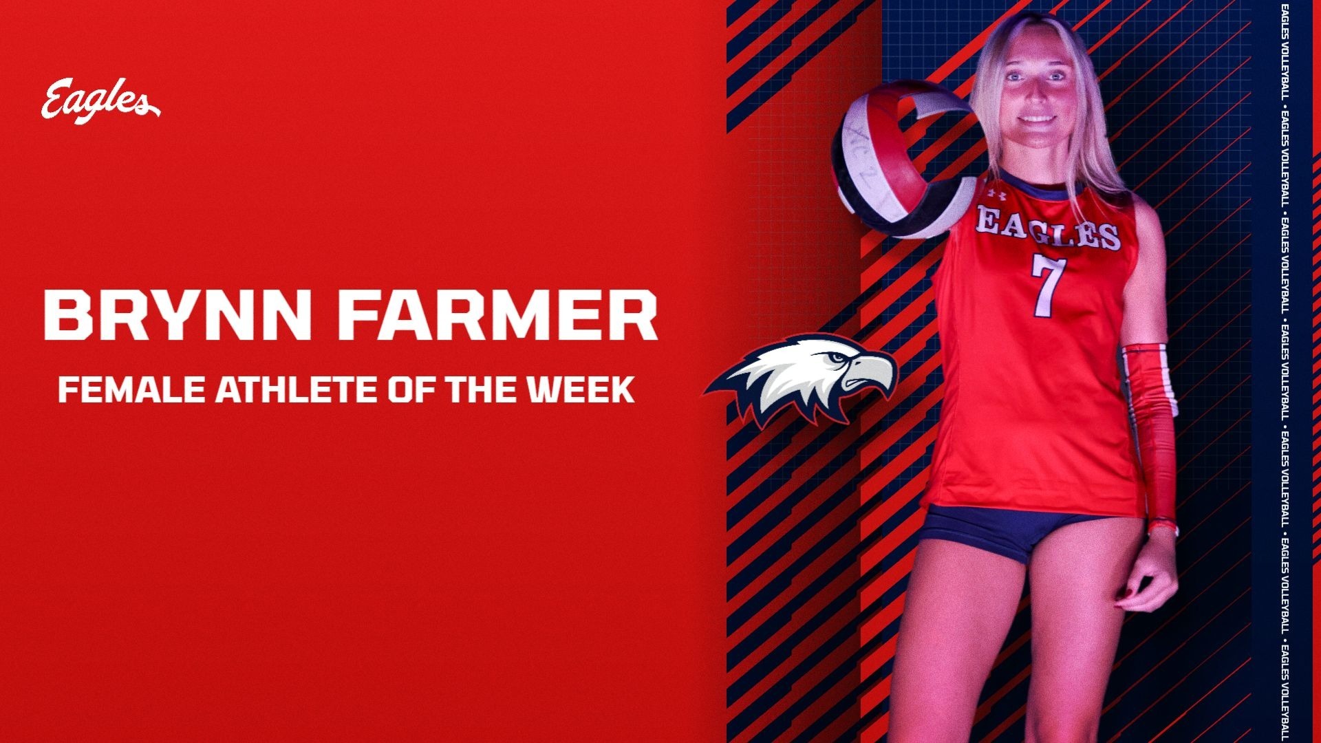 Slide 3 - FEMALE ATHLETE OF THE WEEK - BRYNN FARMER