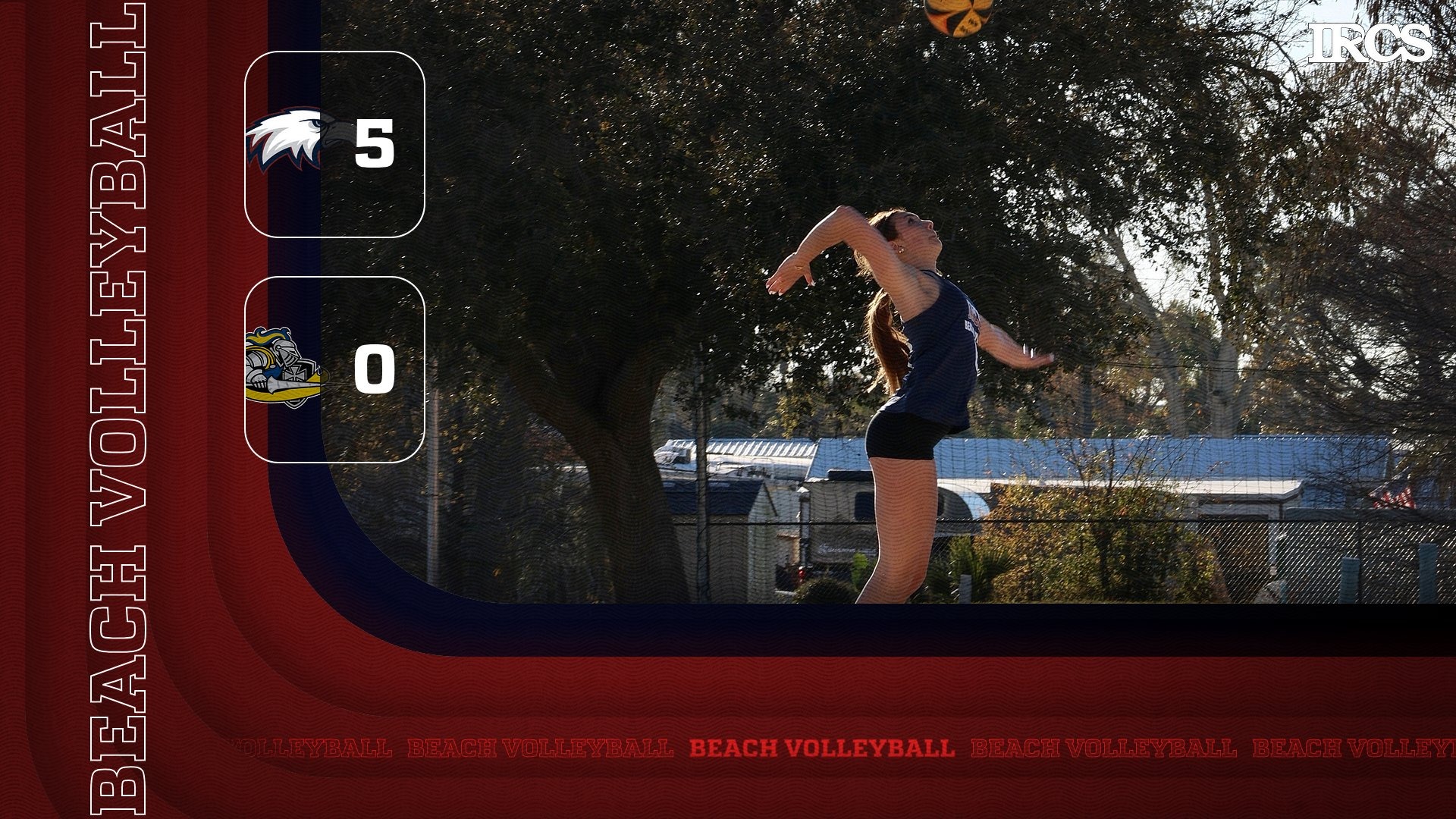 Slide 8 - EAGLES BEACH VOLLEYBALL START (1-0)