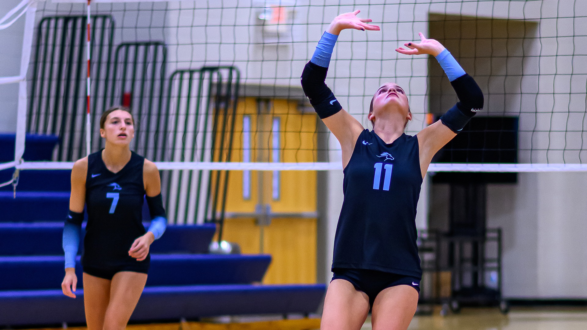 Slide 0 - VARSITY VOLLEYBALL EARNS REGION WINS OVER MT. BETHEL AND WEBER