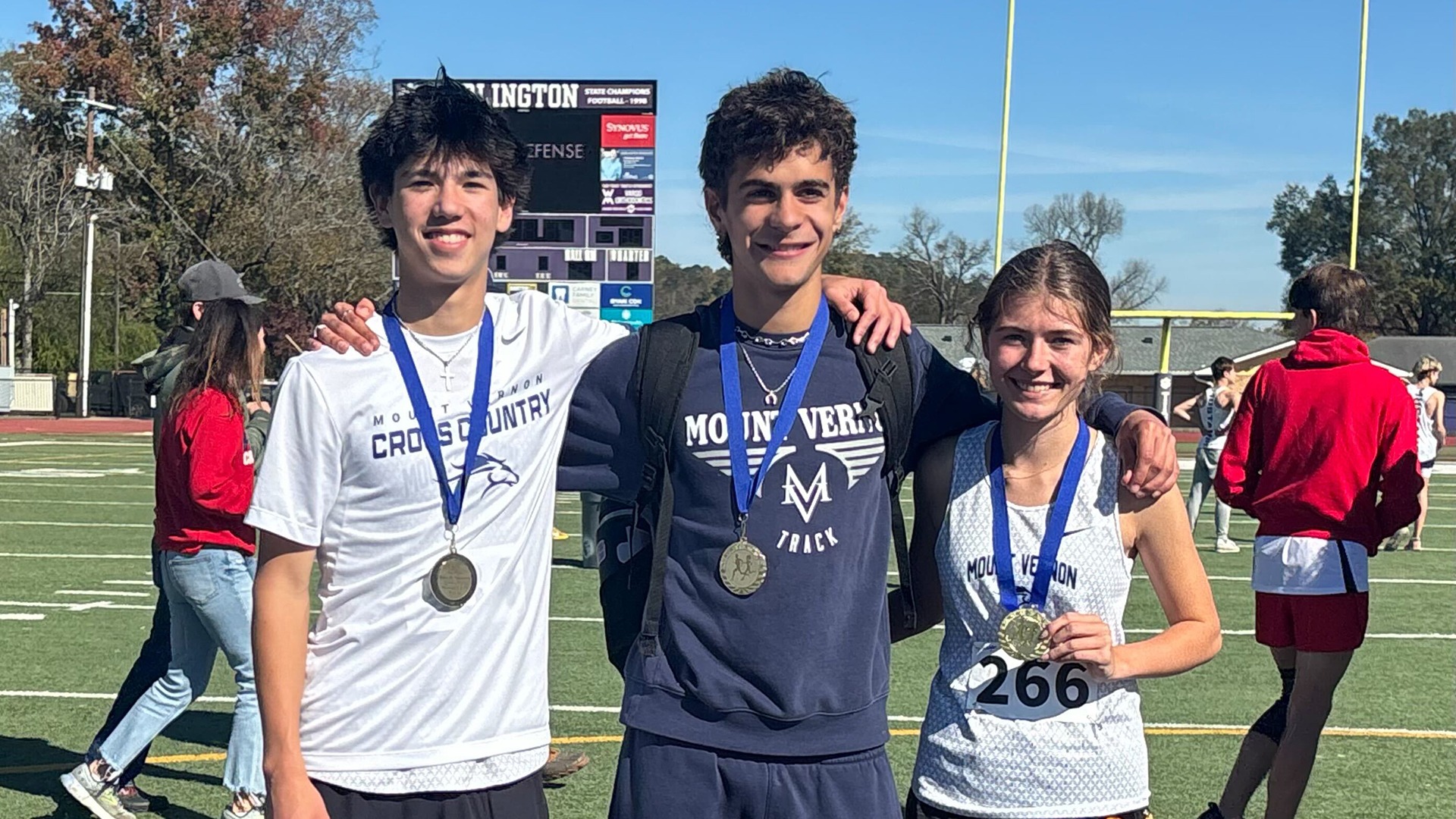 Slide 0 - VARSITY GIRLS AND BOYS CROSS COUNTRY DOMINATE SECTIONALS, QUALIFY FOR GHSA STATE MEET