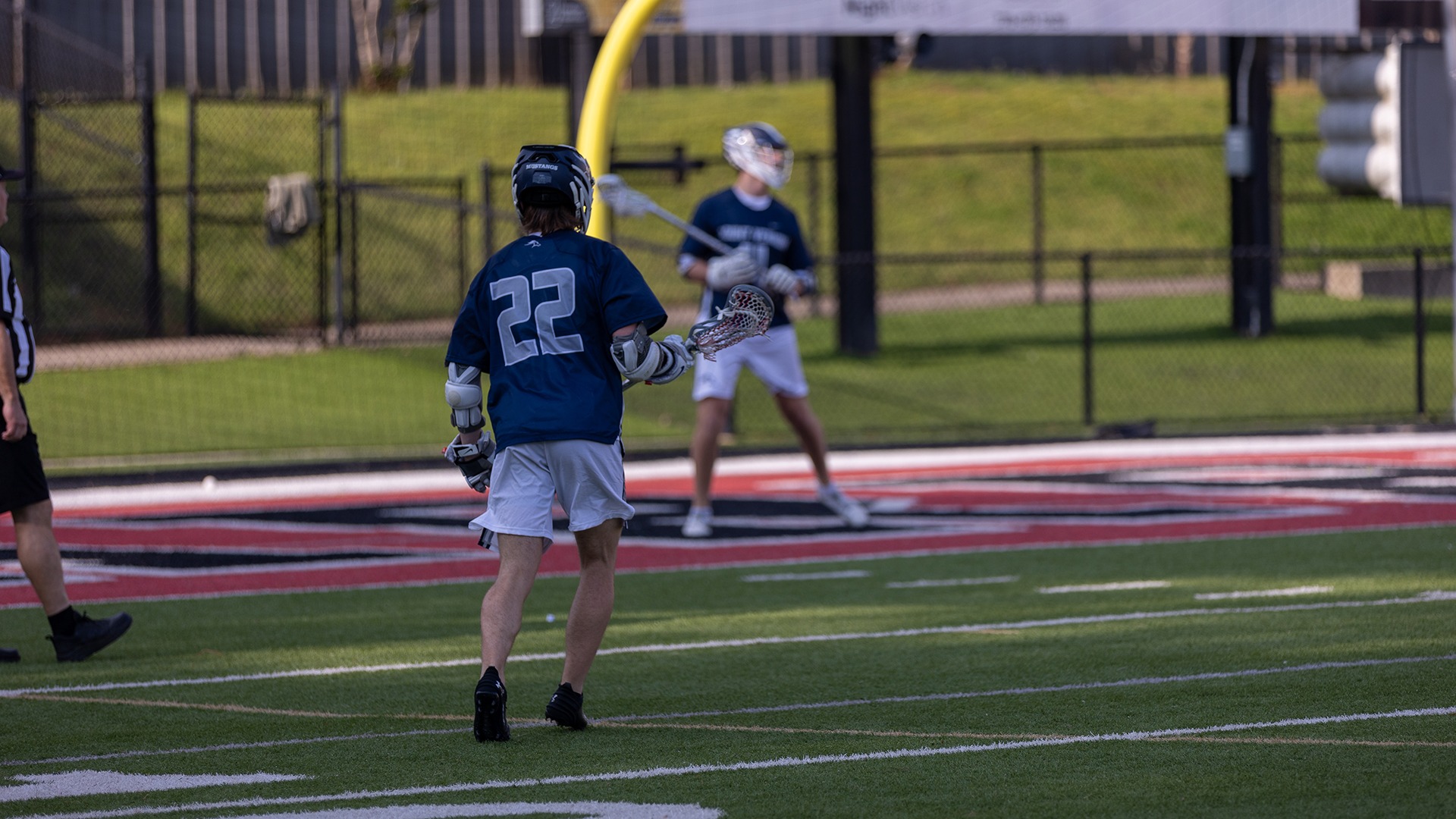 Slide 1 - VARSITY BOYS LACROSSE DOMINATES IN SEASON-OPENING VICTORY AT MT. PISGAH, 12-1
