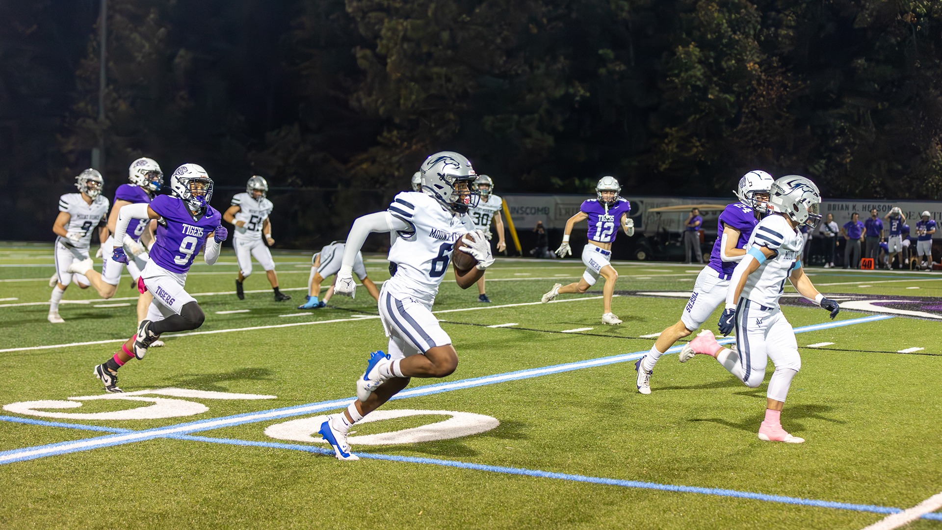 VARSITY FOOTBALL EARNS 38-21 REGION WIN OVER KING'S RIDGE