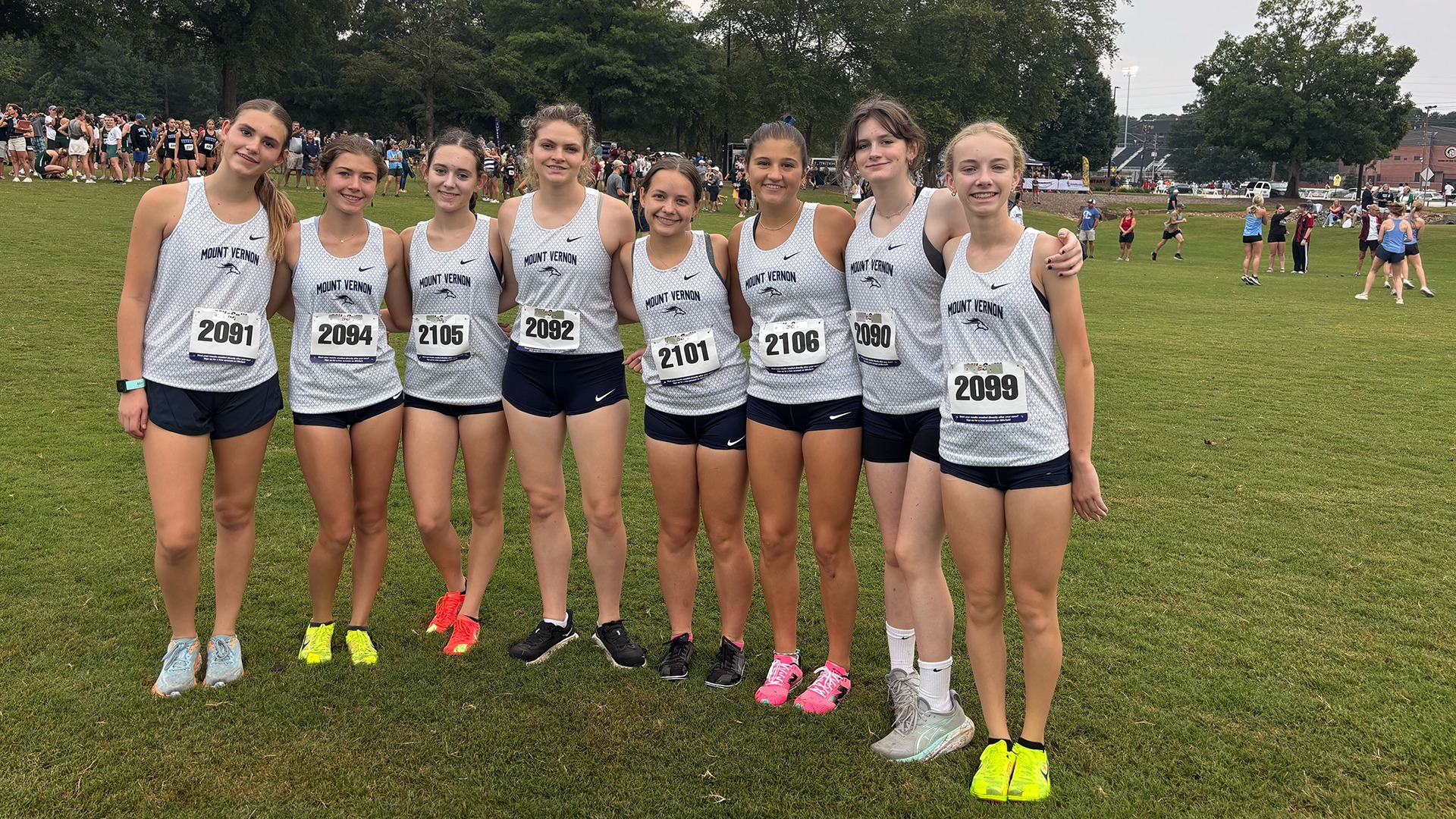 Slide 2 - VARSITY GIRLS CROSS COUNTRY PLACES THIRD, BOYS 16TH AT ORTHOWEST INVITATIONAL