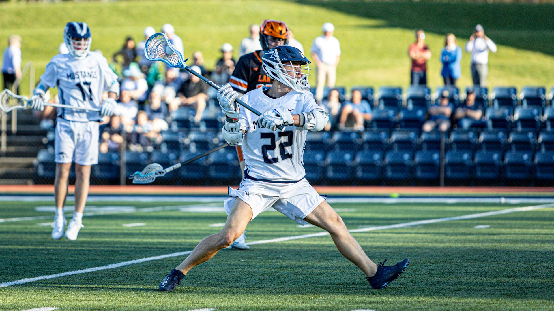 Slide 0 - VARSITY BOYS LACROSSE TAKES DOWN DARLINGTON SCHOOL, 16-9