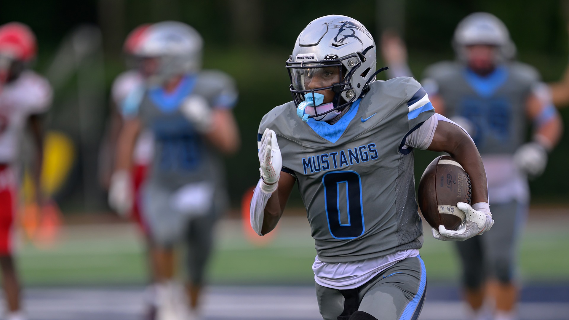 Slide 0 - VARSITY FOOTBALL POSTS SEASON-OPENING WIN OVER MCNAIR, 47-12