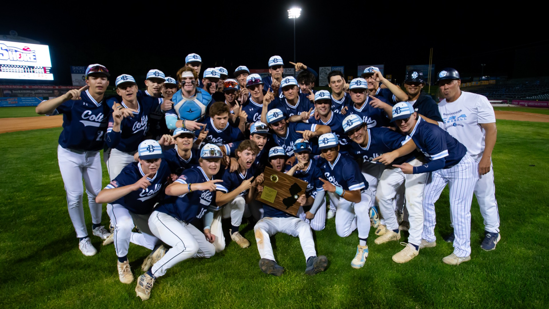 Slide 0 - CBA TAKES HOME SHORE CONFERENCE, MONMOUTH COUNTY TITLES